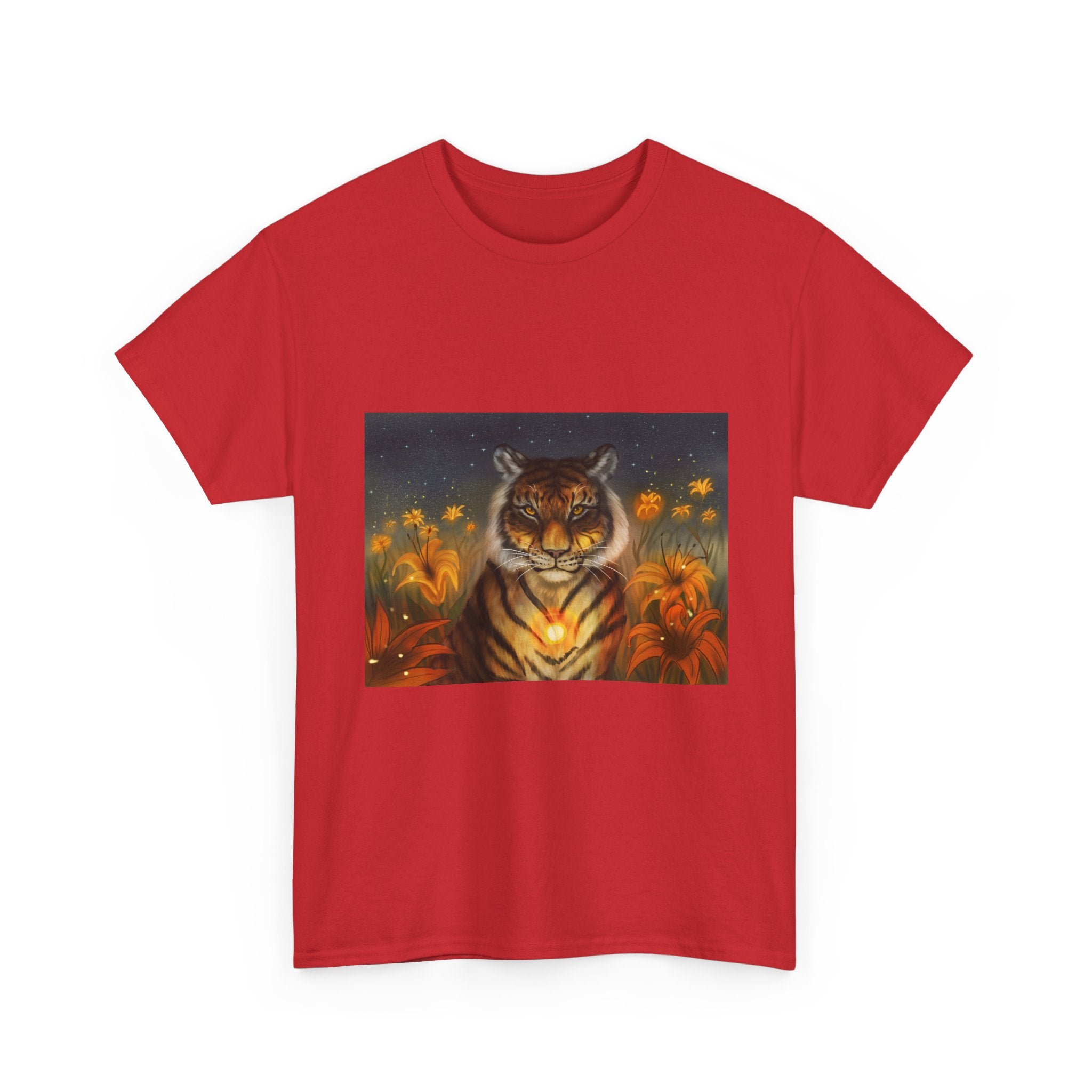 Tiger Lilies heavy Cotton Tee