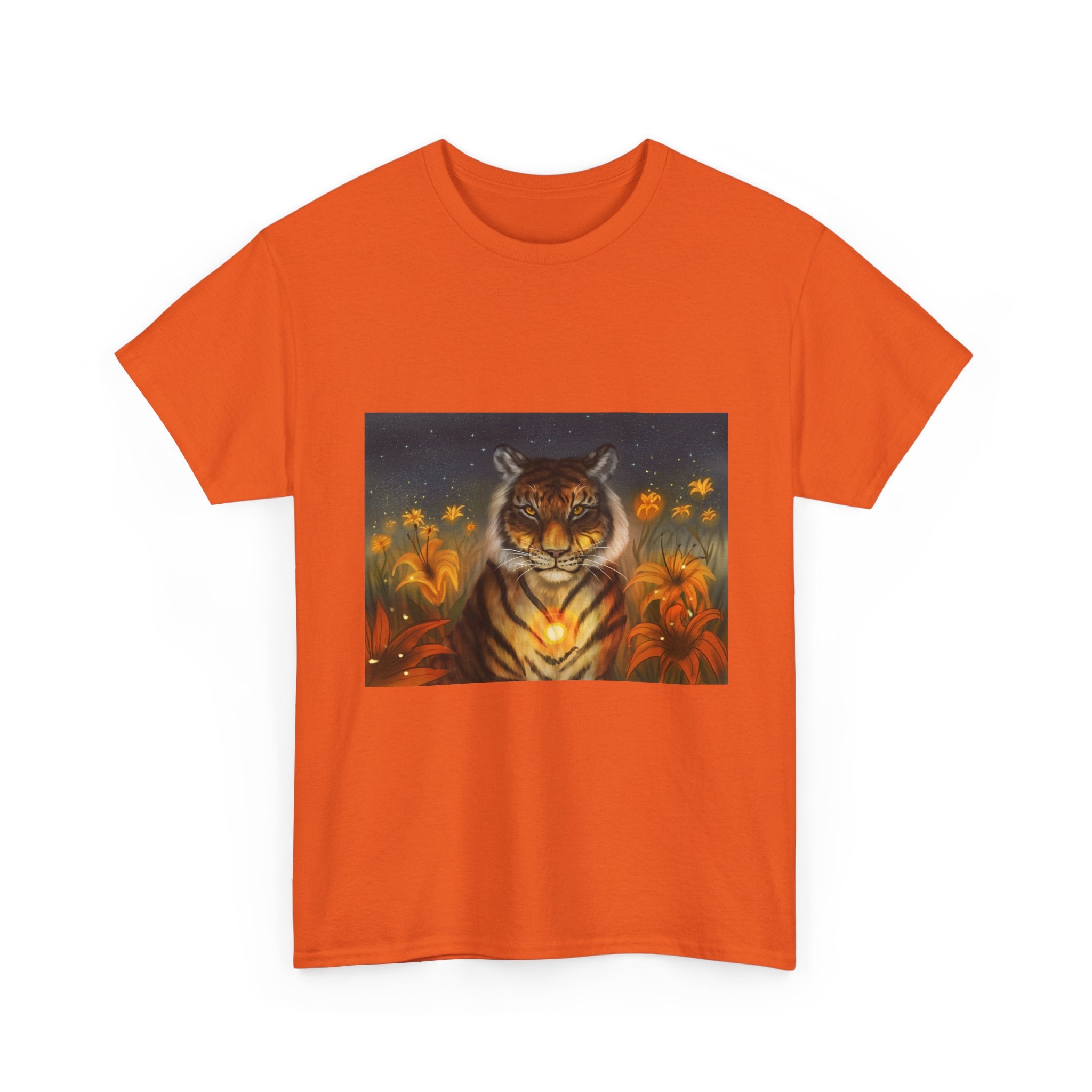 Tiger Lilies heavy Cotton Tee