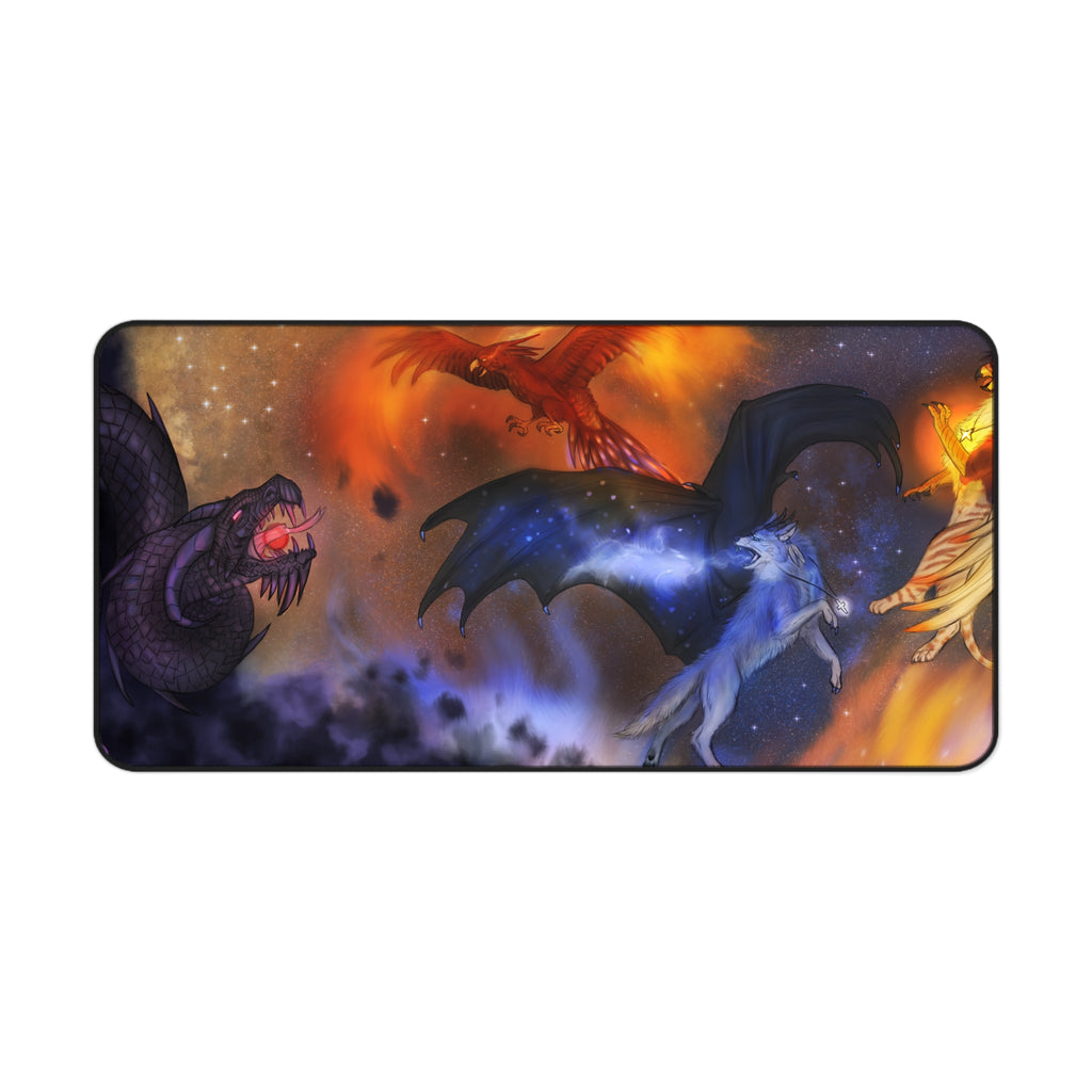 EPIC Dragon Battle 16x32 Desk Mat