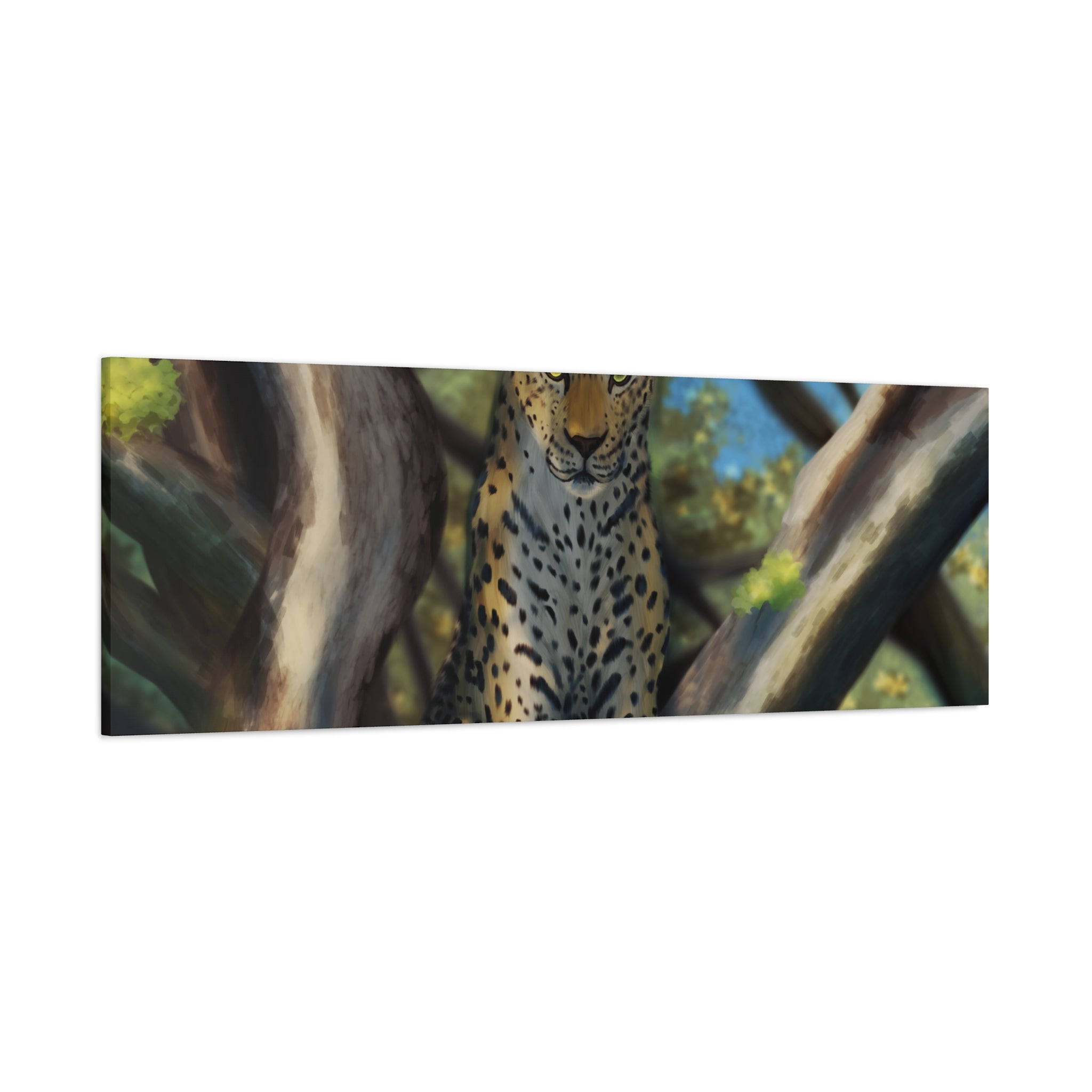 Cheetah Matte Canvas, Stretched, 1.25"
