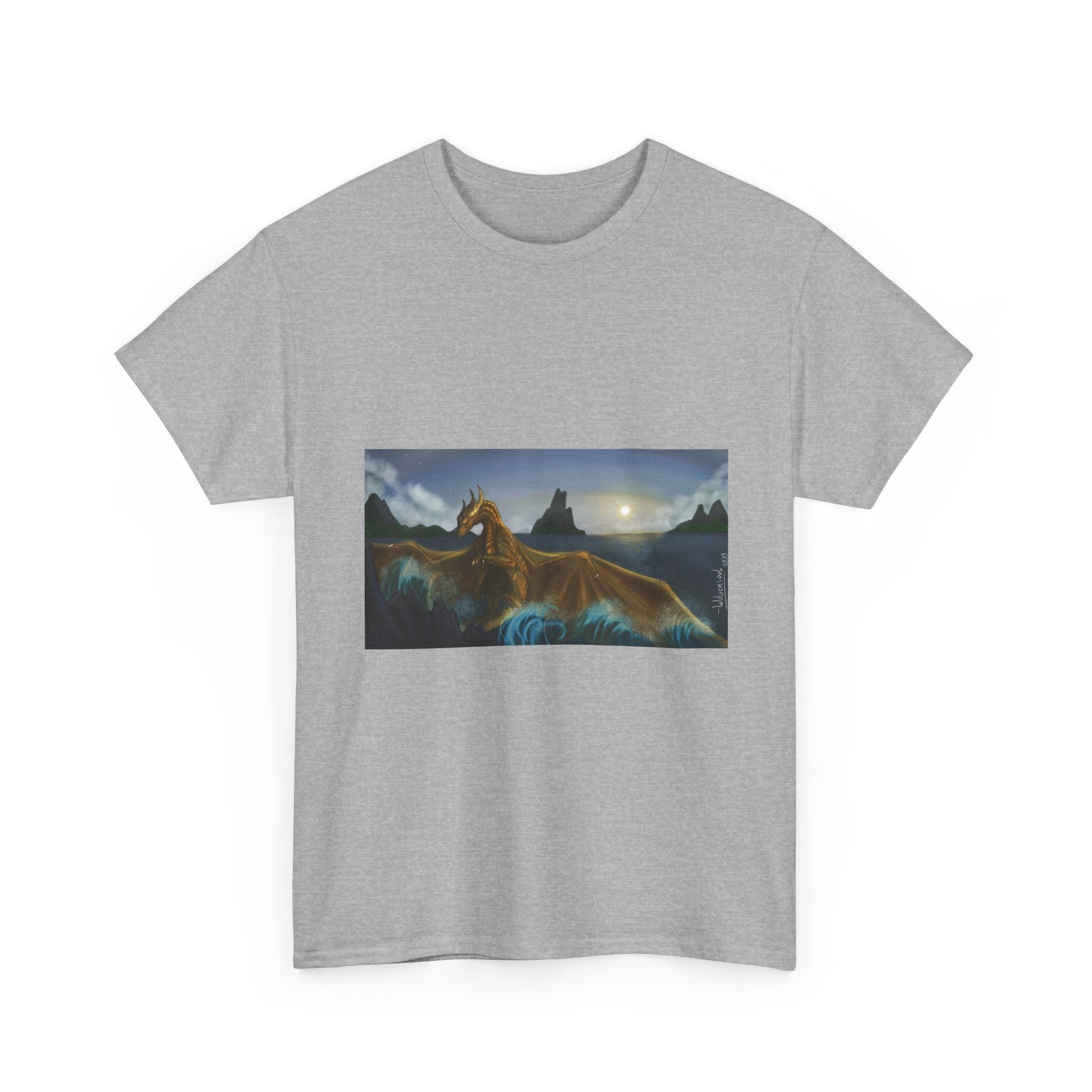 Water Dragon Heavy Cotton Tee