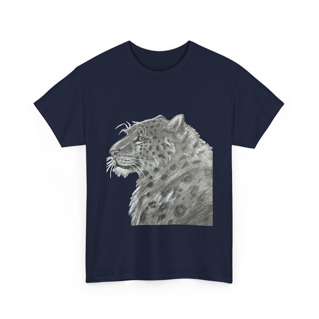 Leopard BW Heavy Cotton Tee