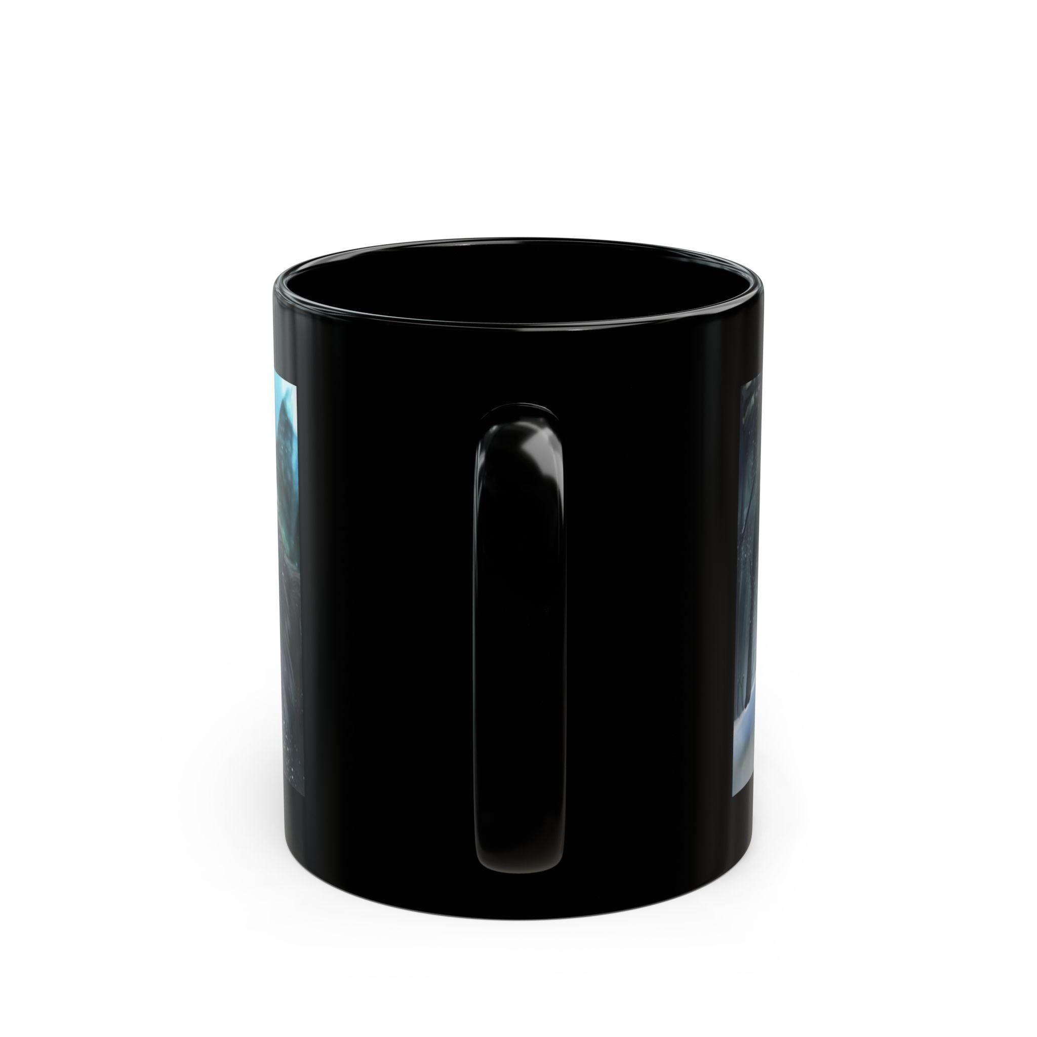 Winter Wolves black Mug  (15oz)