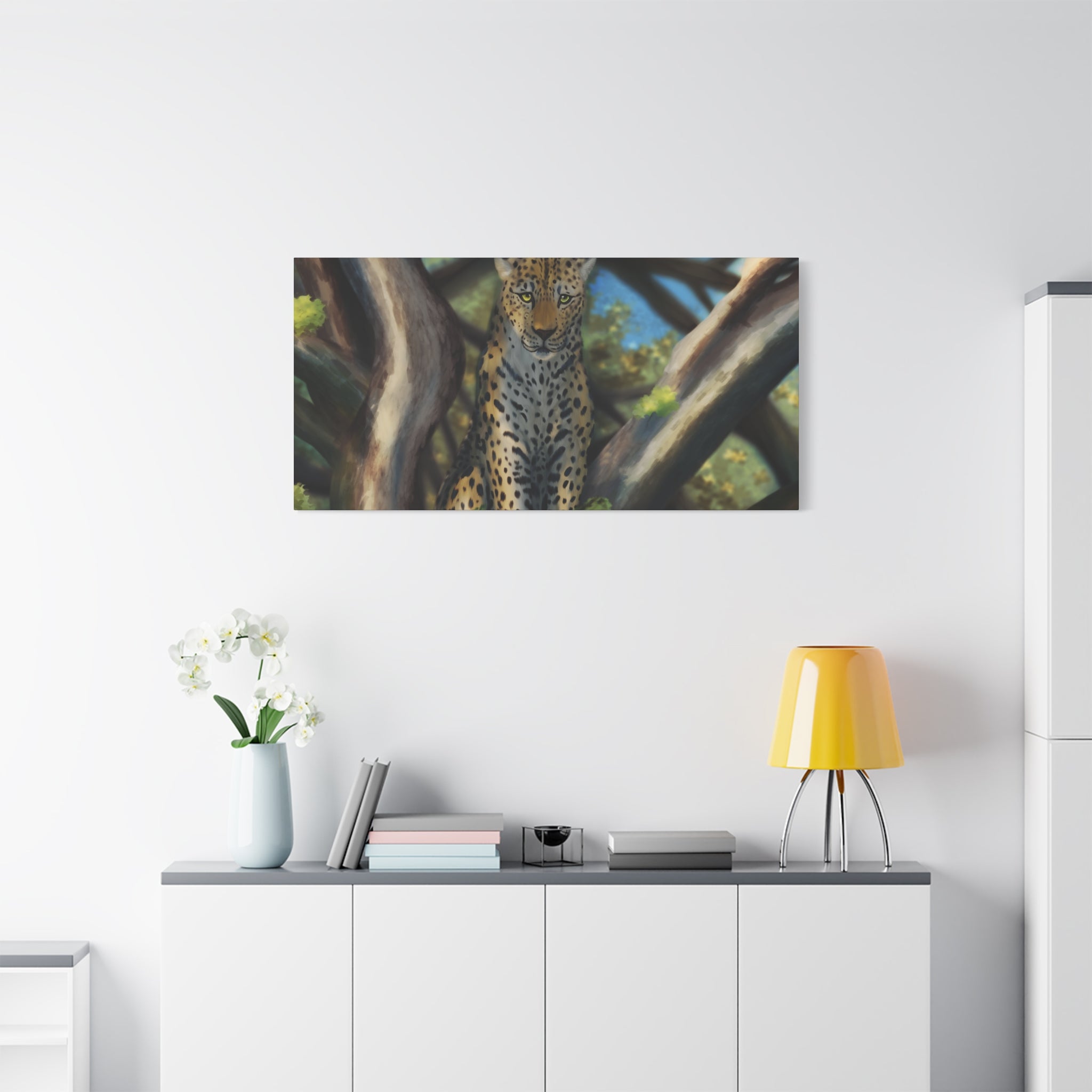 Cheetah Matte Canvas, Stretched, 1.25"