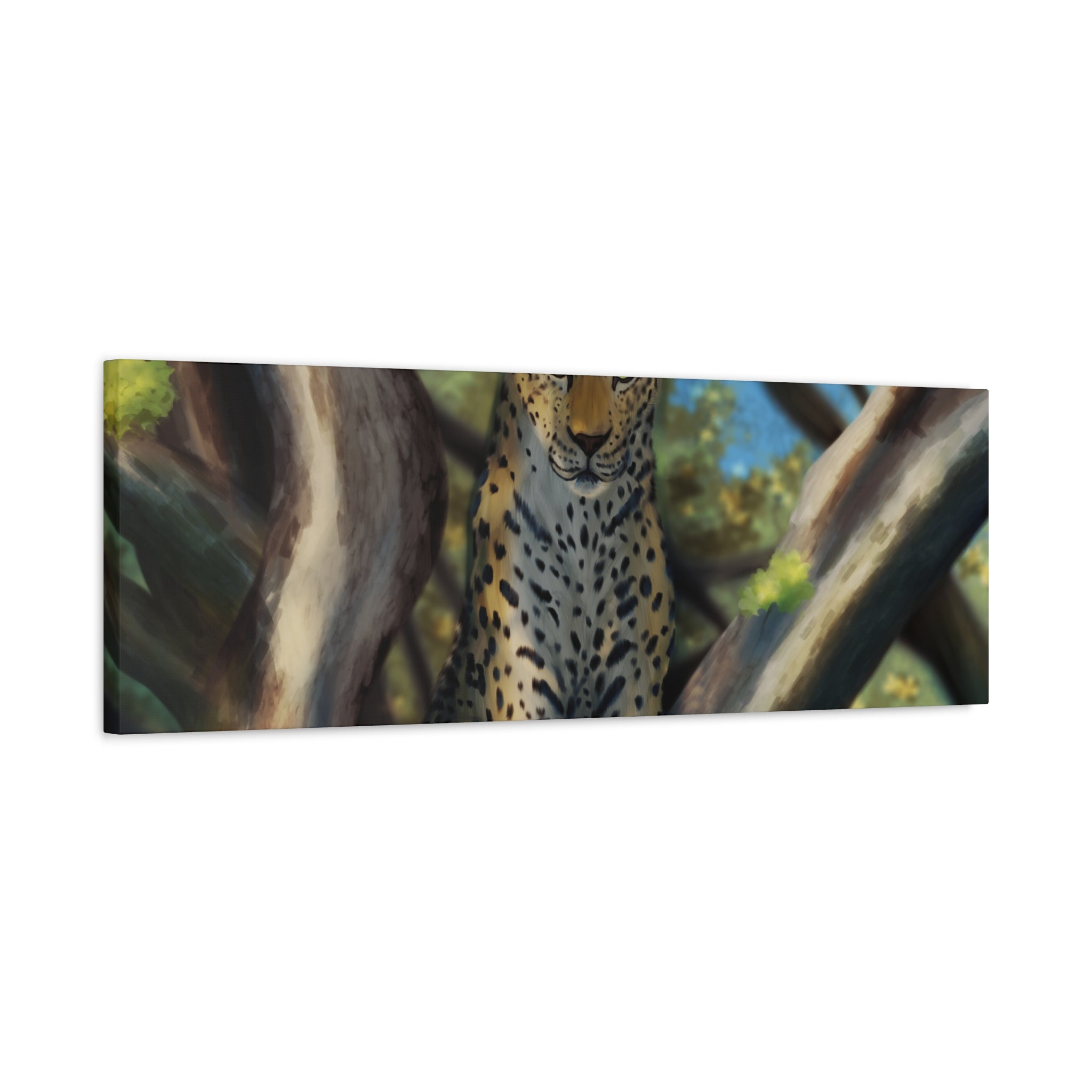 Cheetah Matte Canvas, Stretched, 1.25"