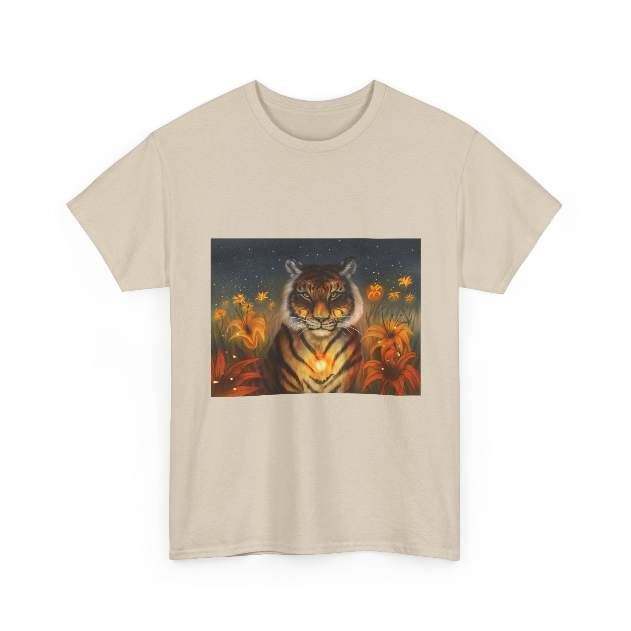 Tiger Lilies heavy Cotton Tee