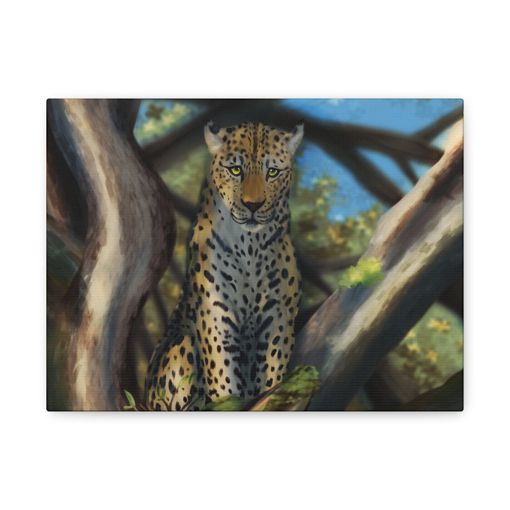 Cheetah Matte Canvas, Stretched, 1.25"