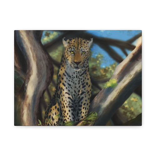 Cheetah Matte Canvas, Stretched, 1.25"