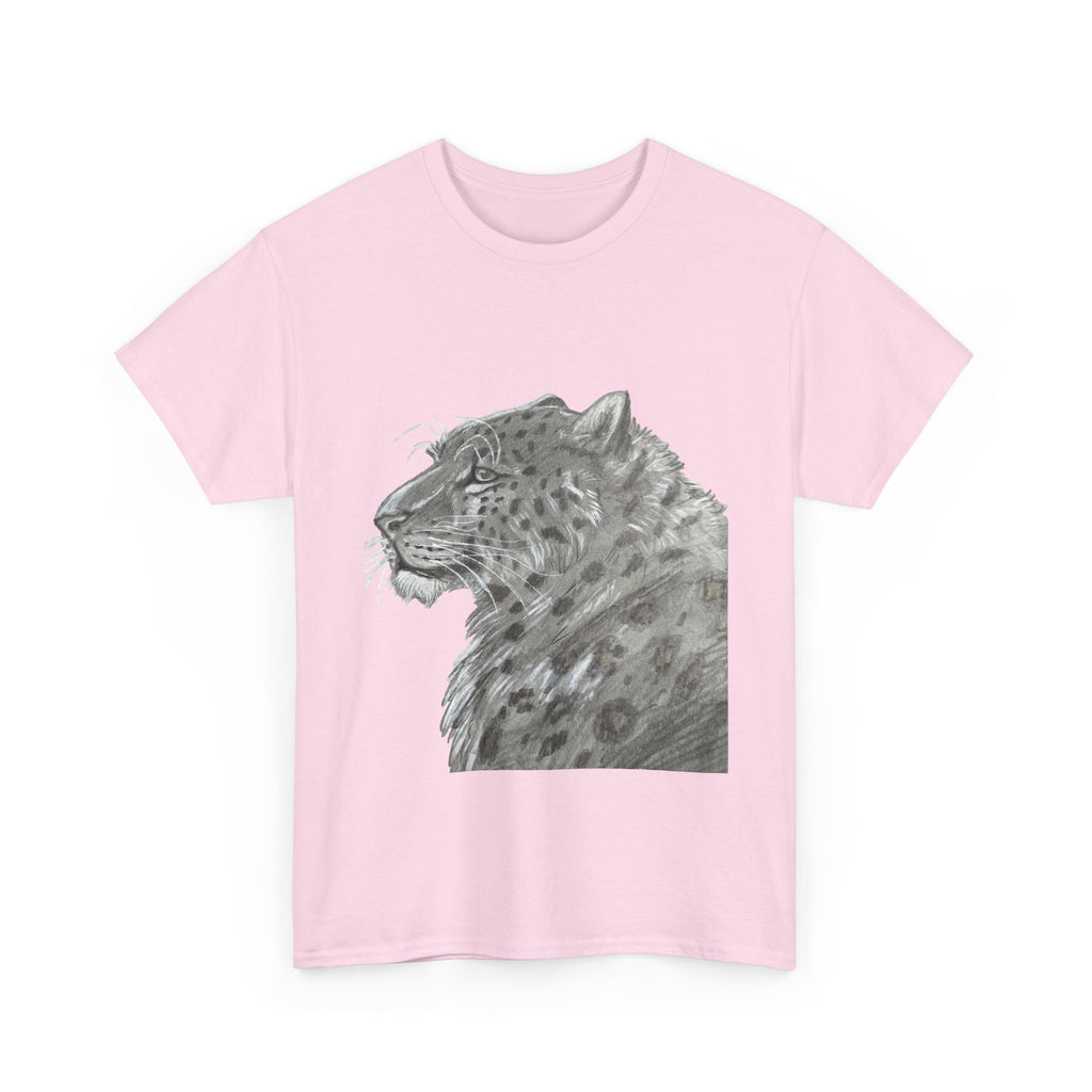 Leopard BW Heavy Cotton Tee