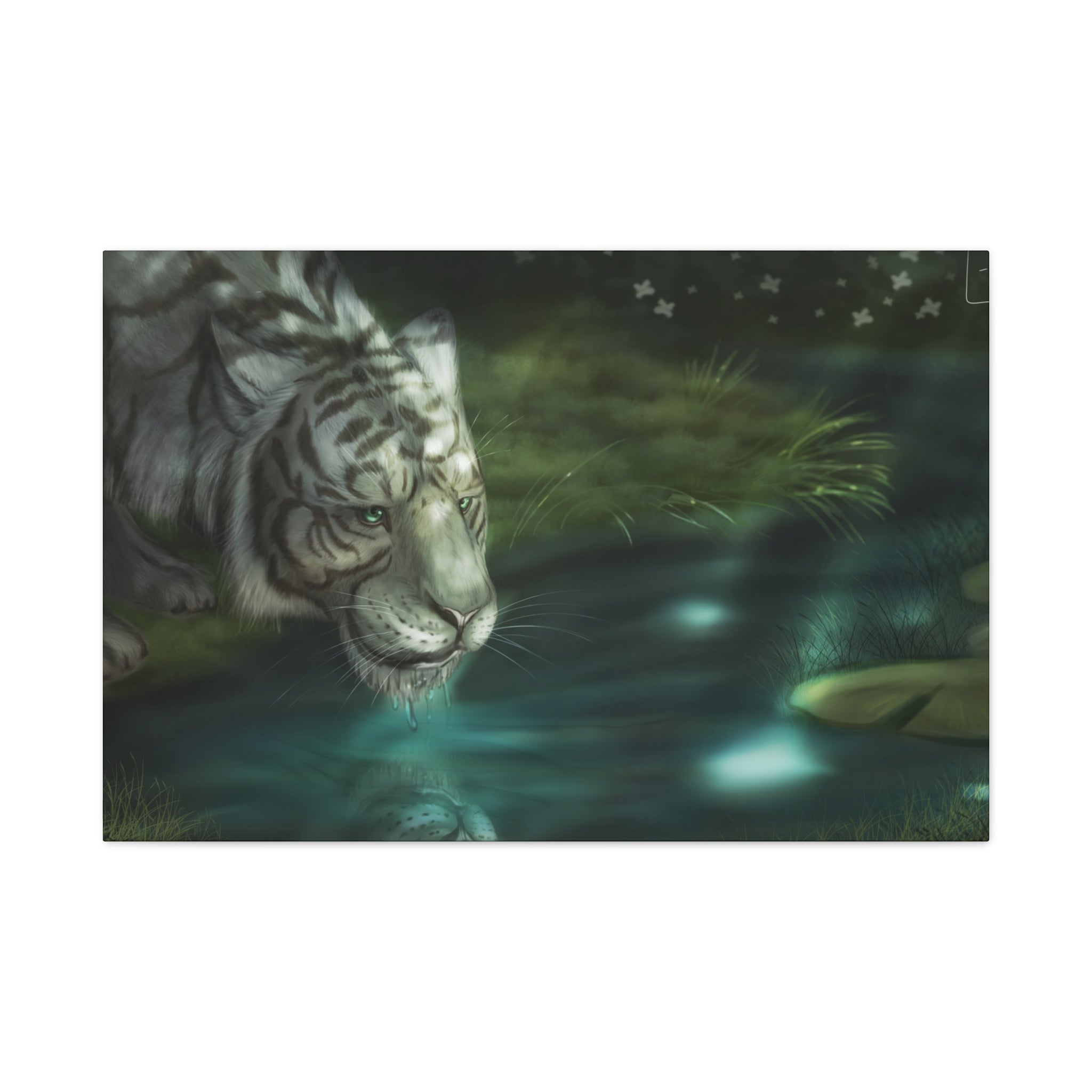 WaterTiger Canvas, Stretched, 1.25"