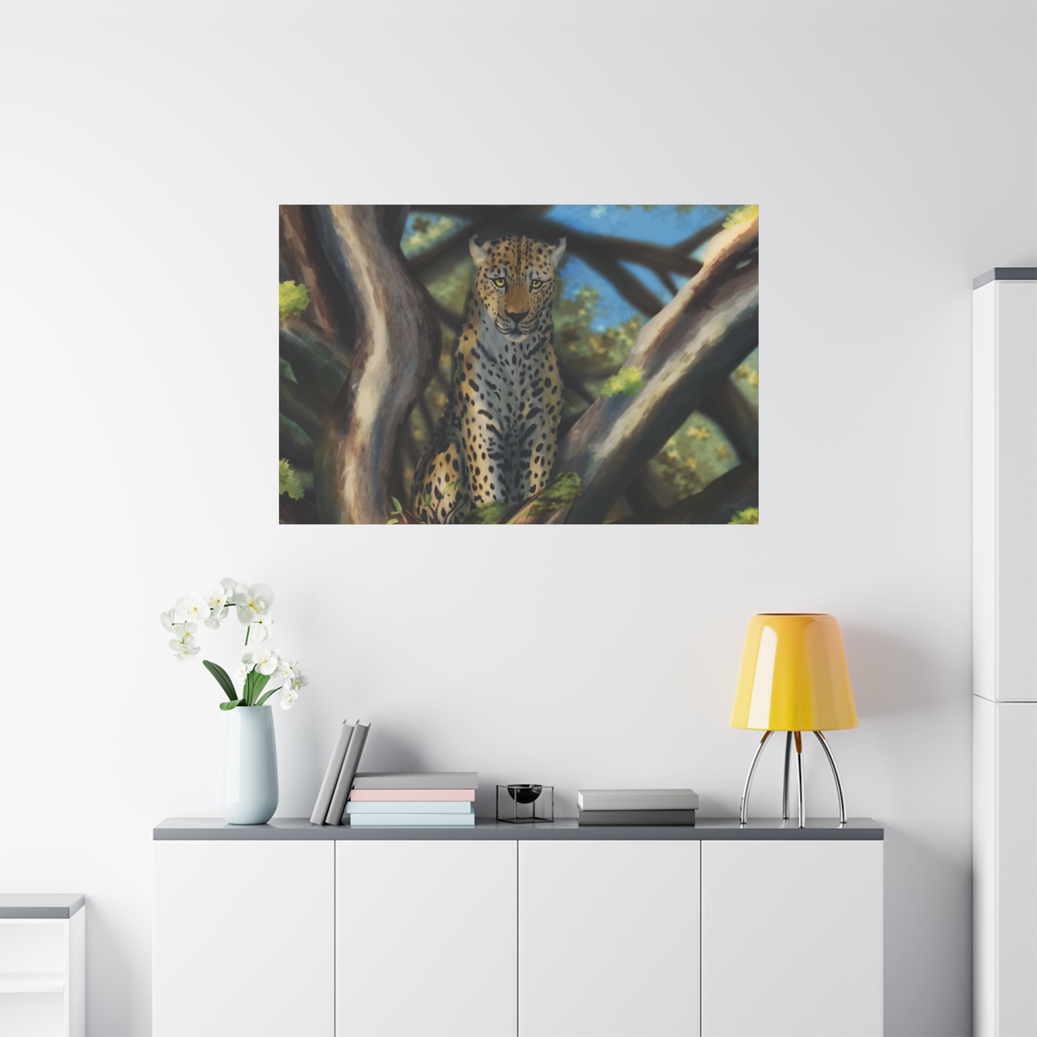 Cheetah Matte Canvas, Stretched, 1.25"