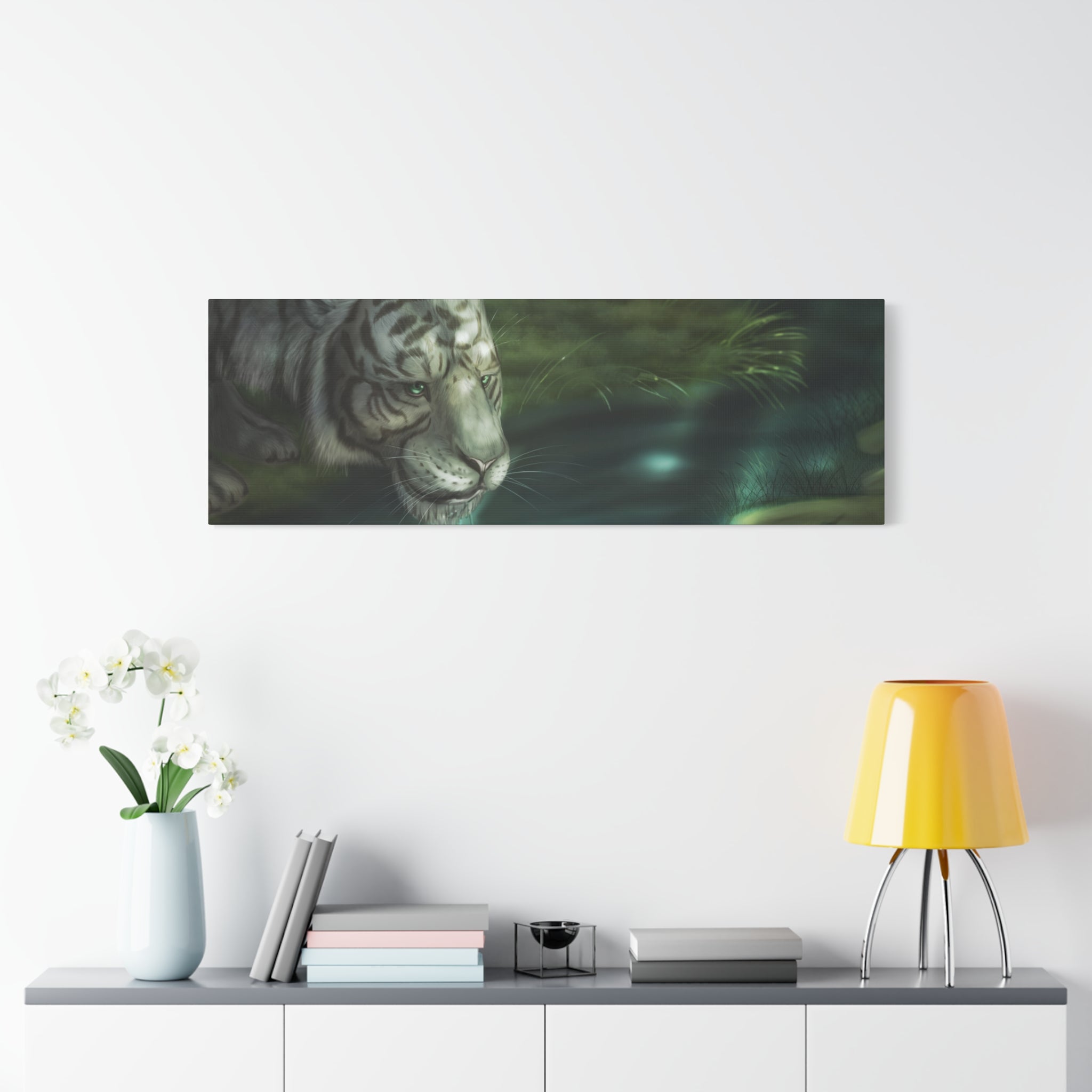 WaterTiger Canvas, Stretched, 1.25"