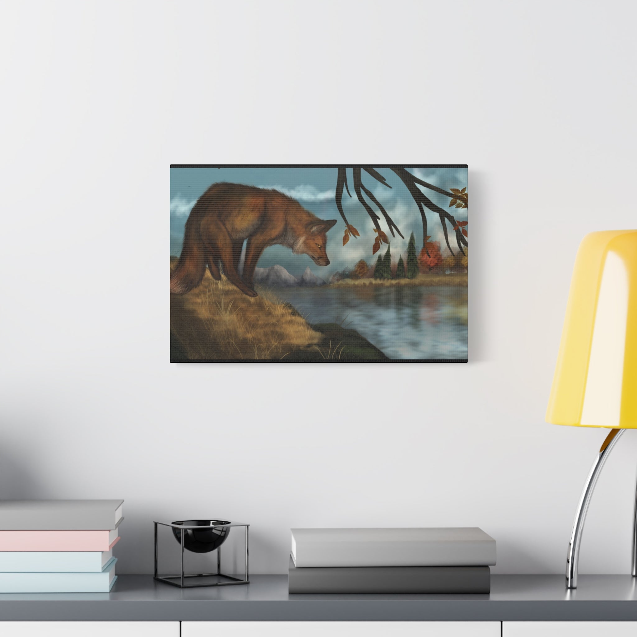 Autumn Fox Canvas, Stretched, 1.25"