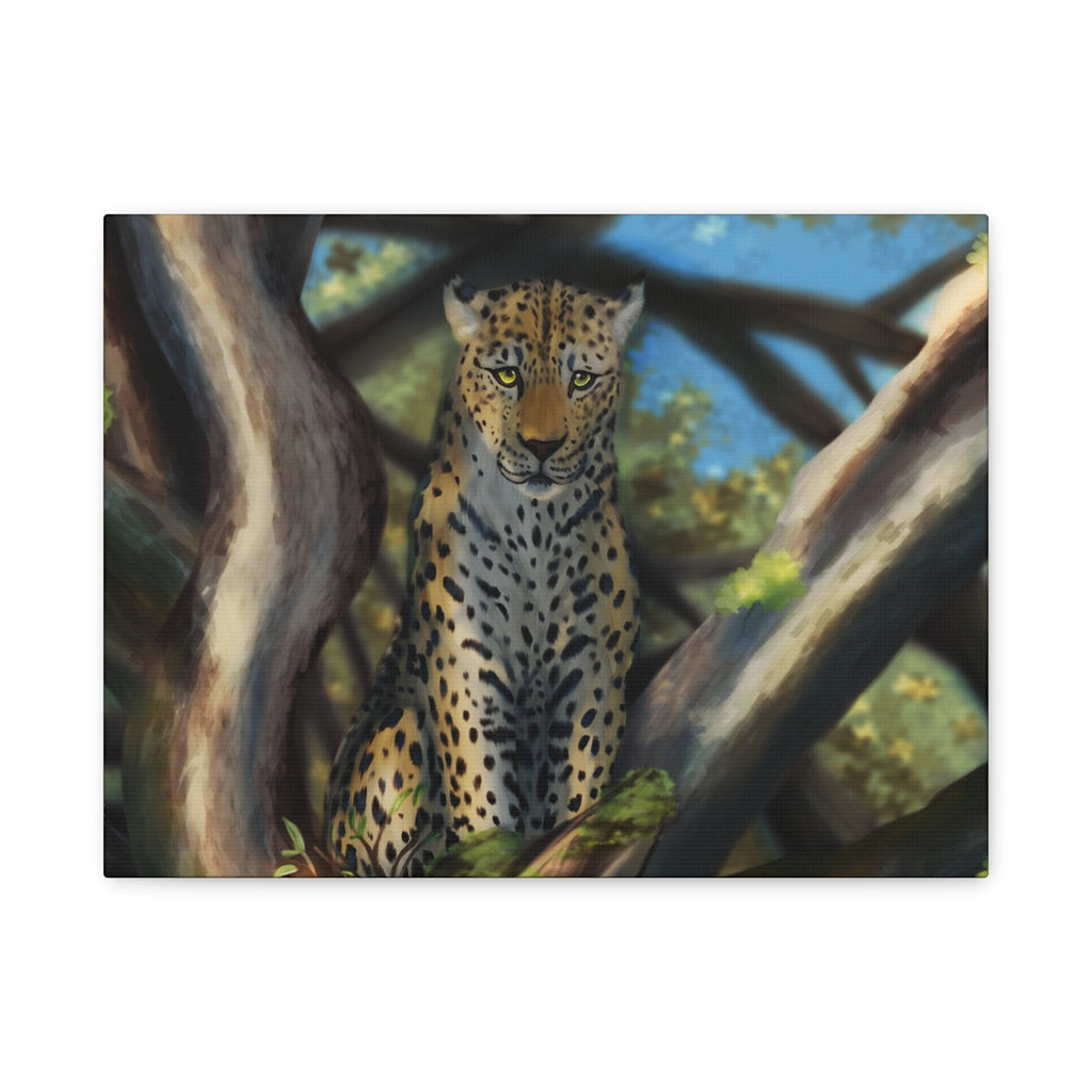 Cheetah Matte Canvas, Stretched, 1.25"
