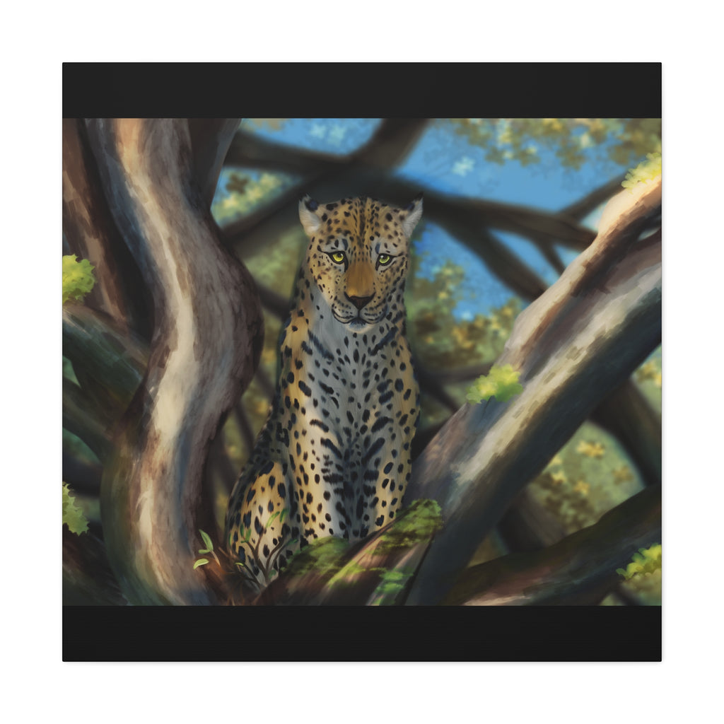 Cheetah Matte Canvas, Stretched, 1.25"