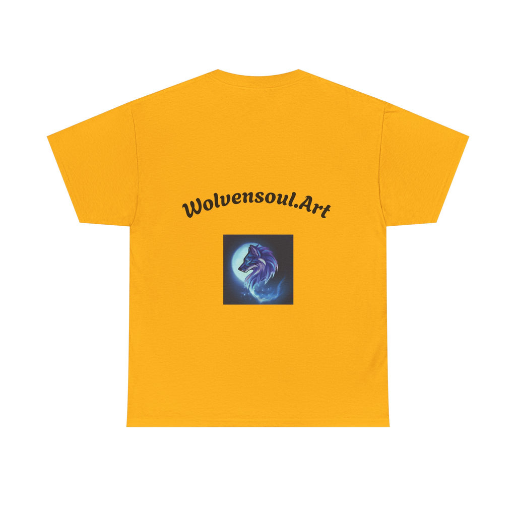 Stained Glass Phoenix Heavy Cotton Tee