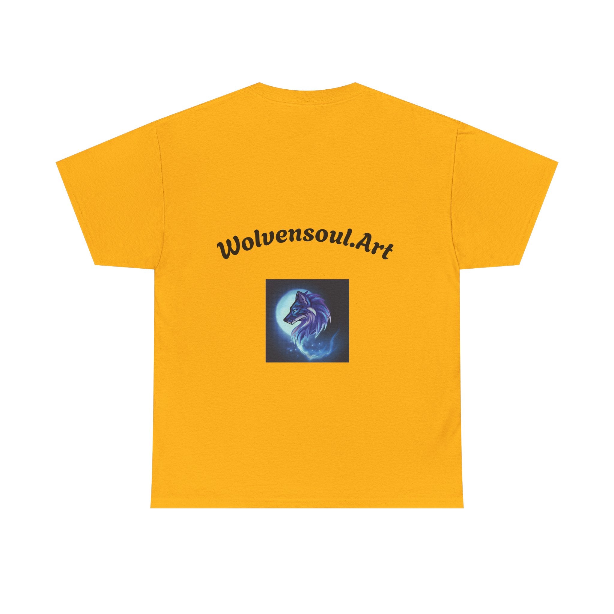 Stained Glass Phoenix Heavy Cotton Tee