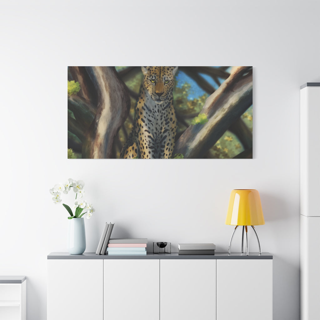 Cheetah Matte Canvas, Stretched, 1.25"