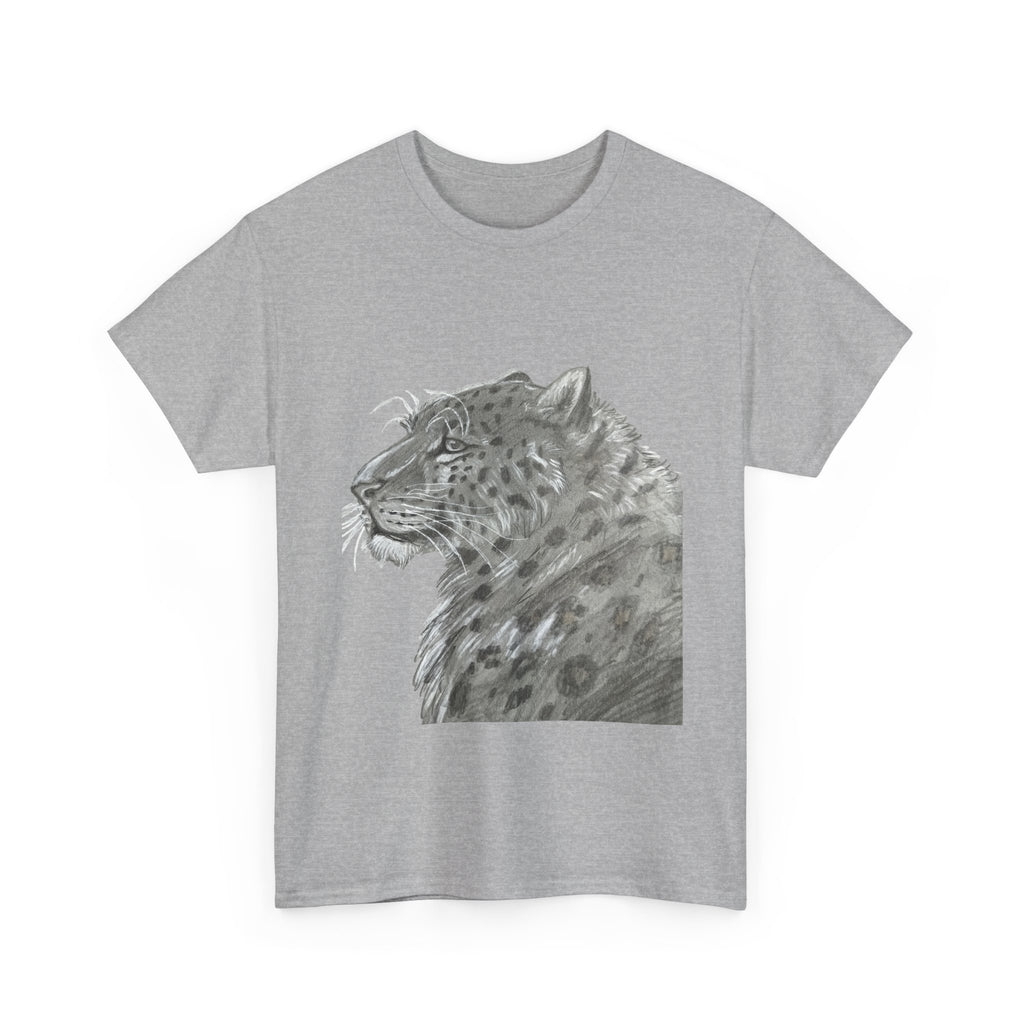 Leopard BW Heavy Cotton Tee