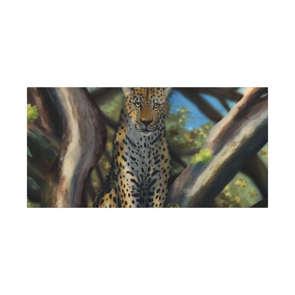 Cheetah Matte Canvas, Stretched, 1.25"