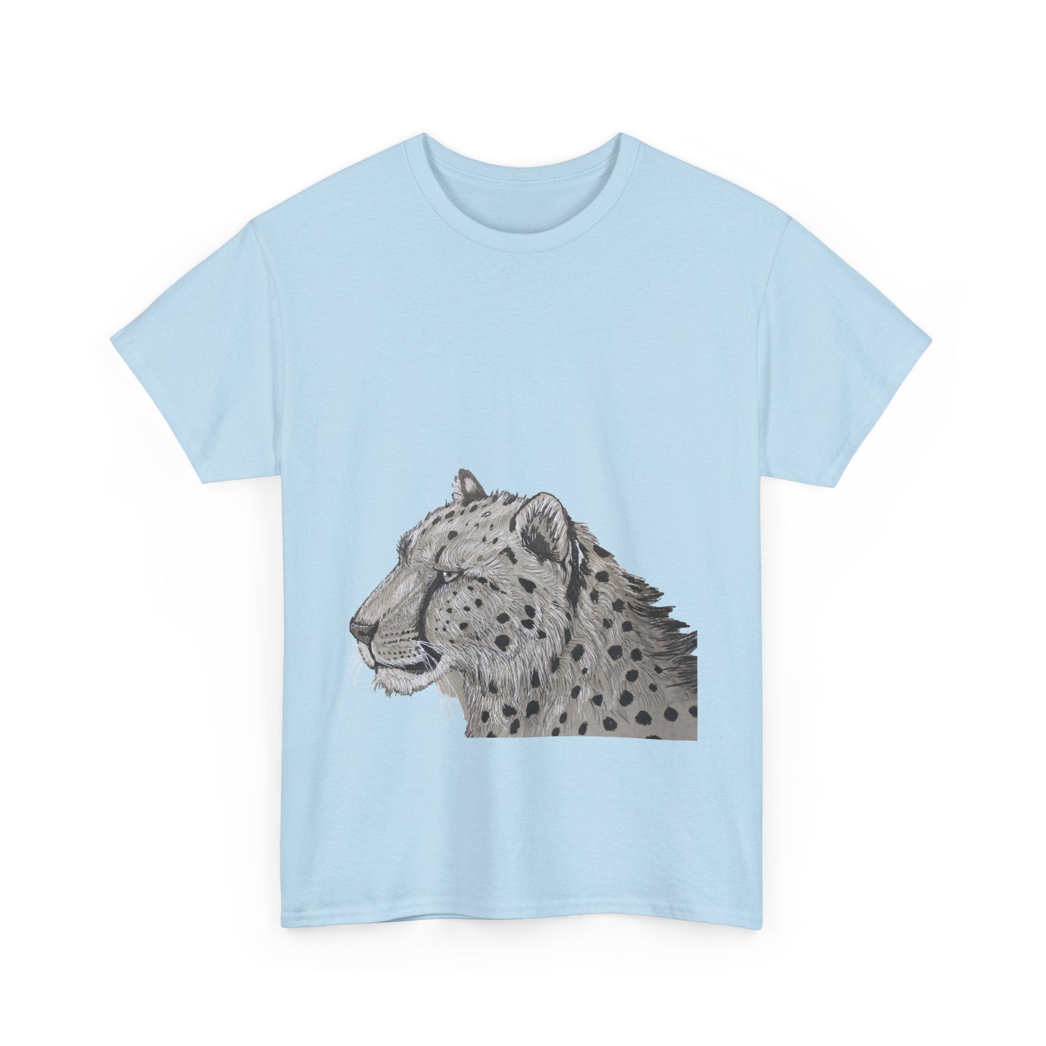 Cheetah BW Heavy Cotton Tee