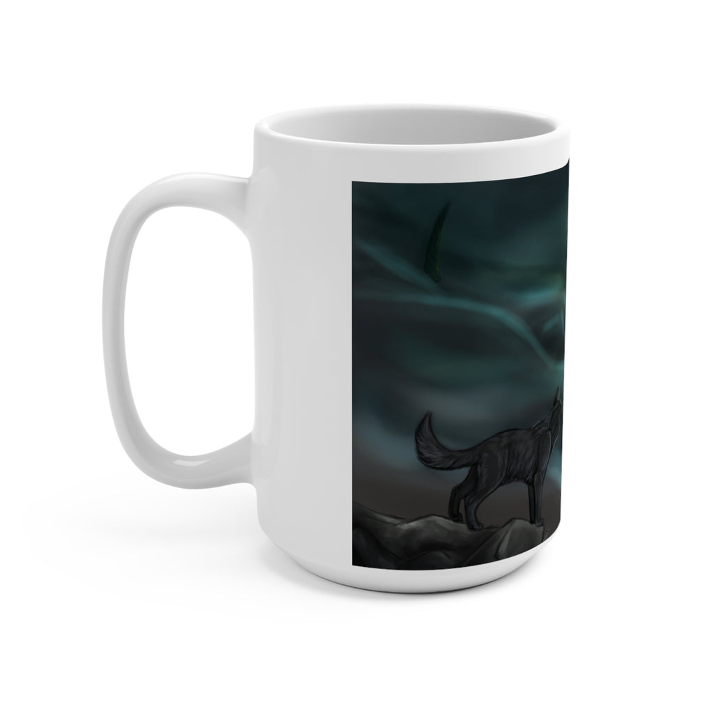 Sea Wolf Dragon Mug 15oz