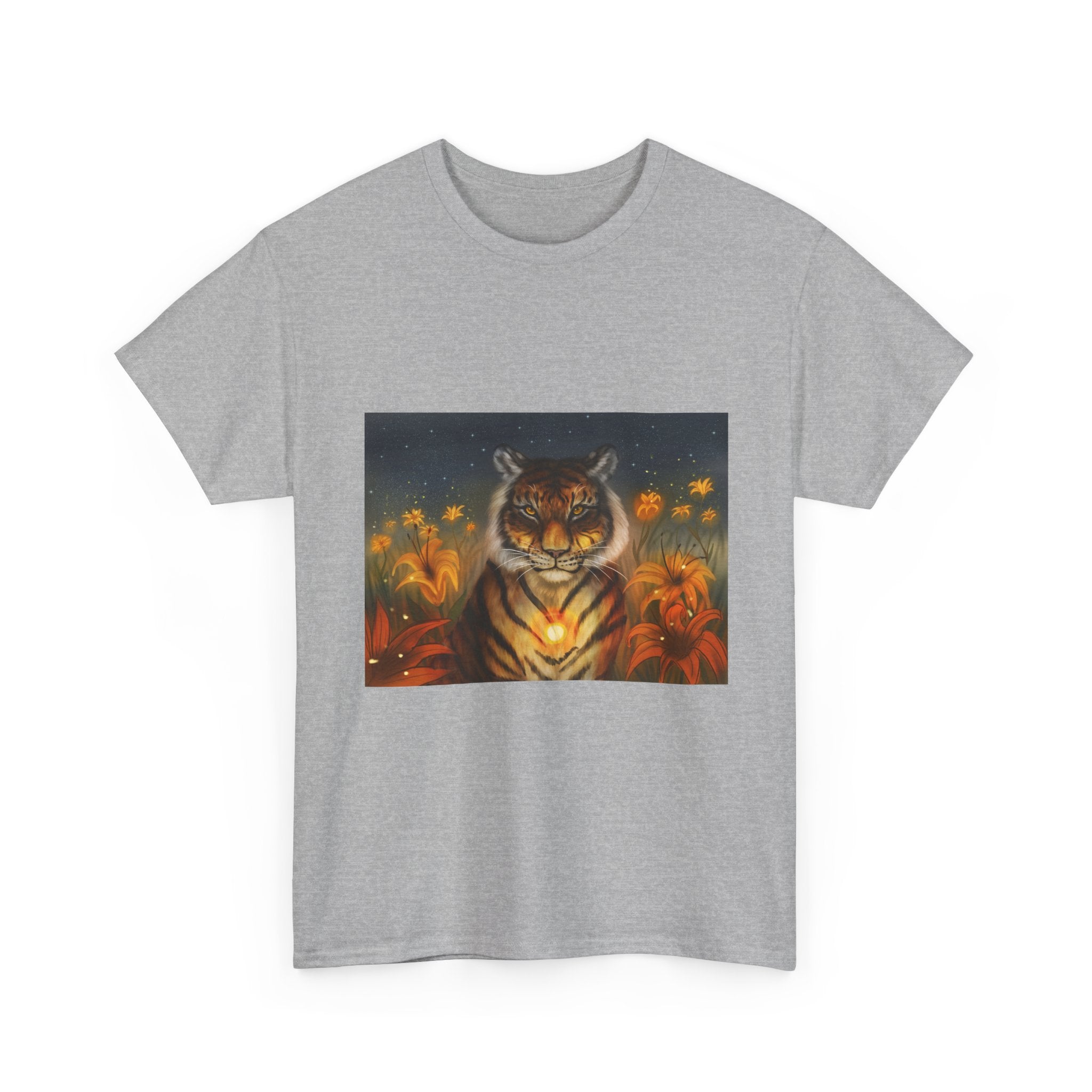 Tiger Lilies heavy Cotton Tee
