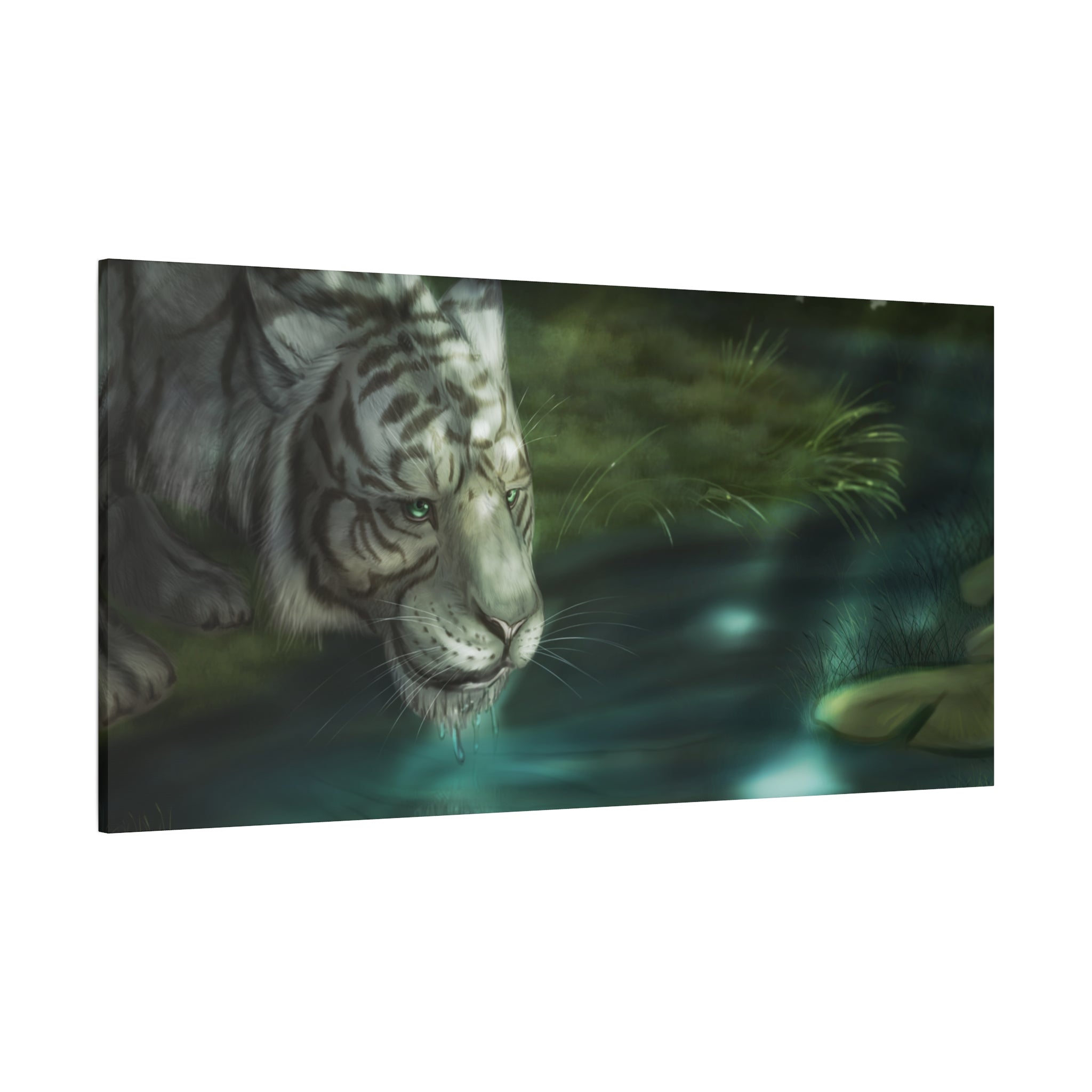WaterTiger Canvas, Stretched, 1.25"