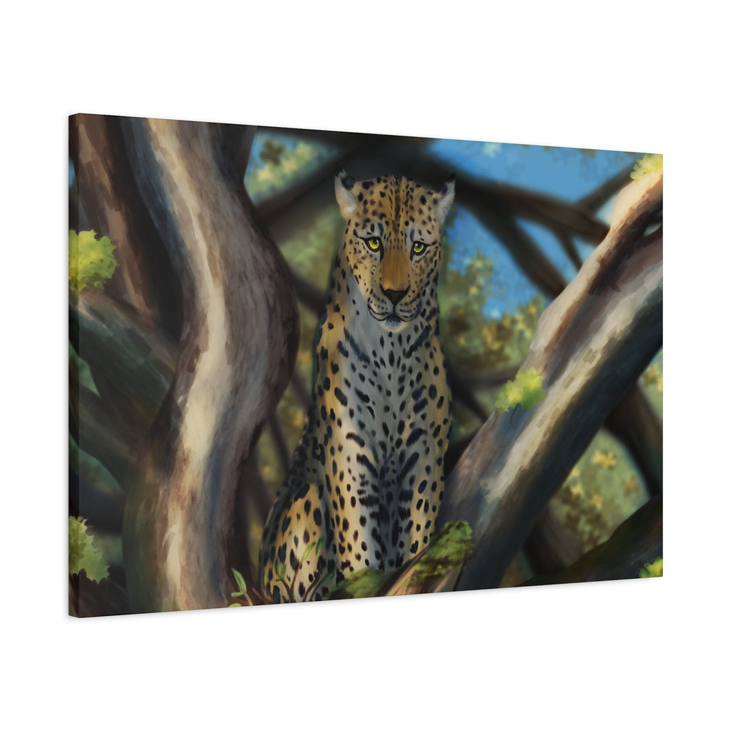 Cheetah Matte Canvas, Stretched, 1.25"