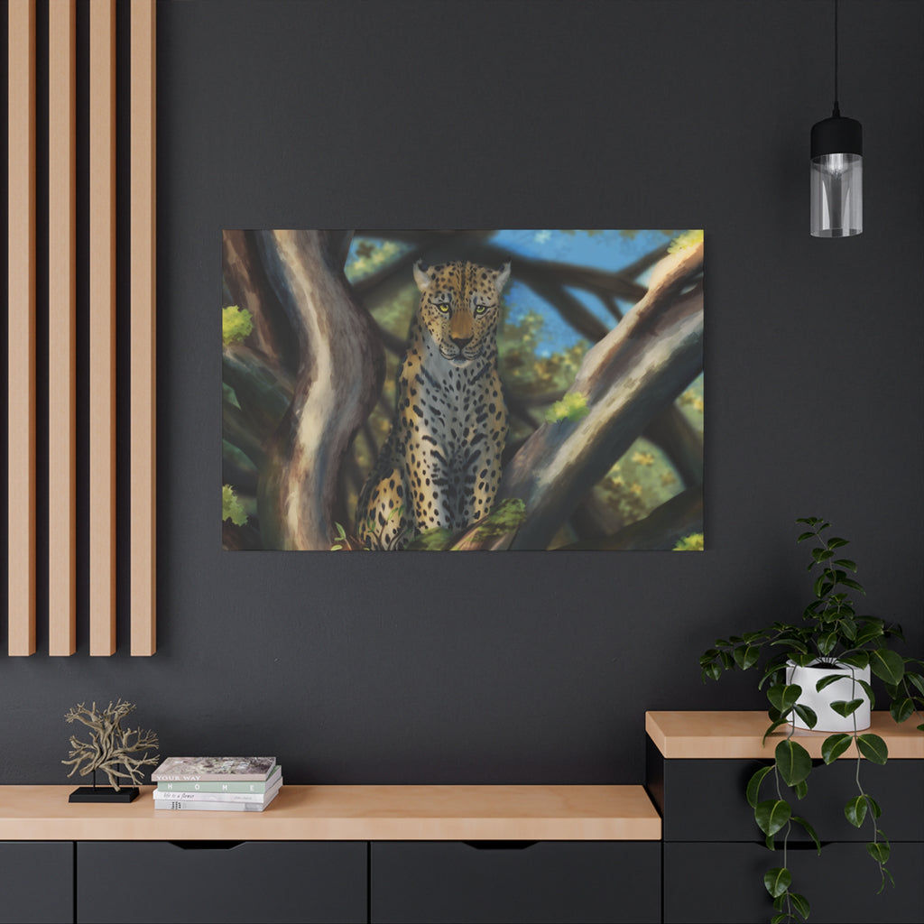 Cheetah Matte Canvas, Stretched, 1.25"