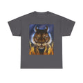 Tiger Flames Heavy Cotton Tee