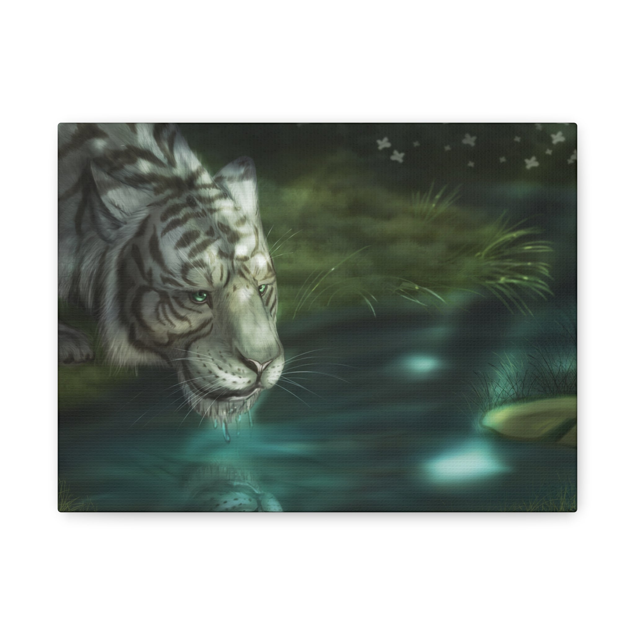 WaterTiger Canvas, Stretched, 1.25"