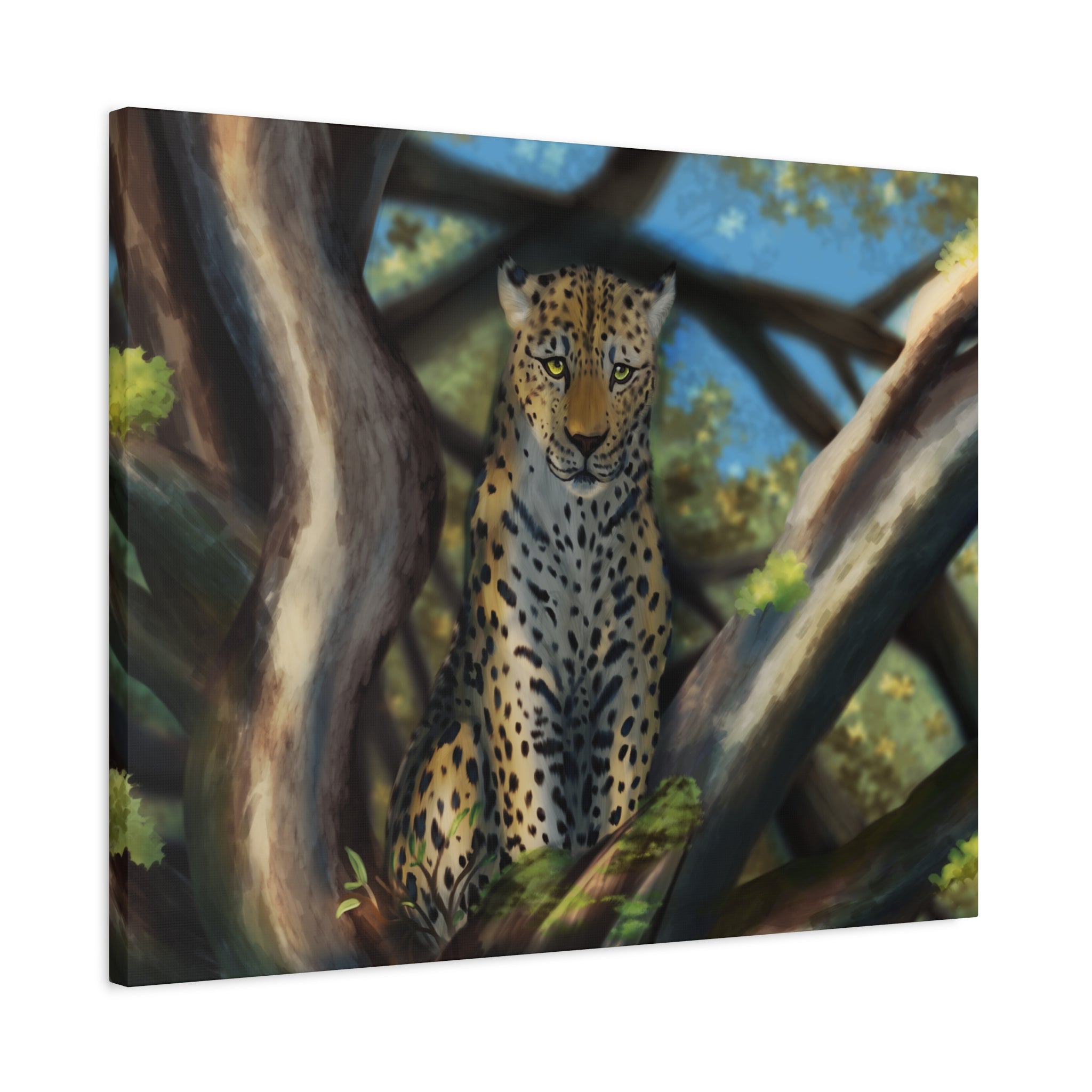 Cheetah Matte Canvas, Stretched, 1.25"
