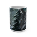 WHITE Winter Wolves Mug 15oz
