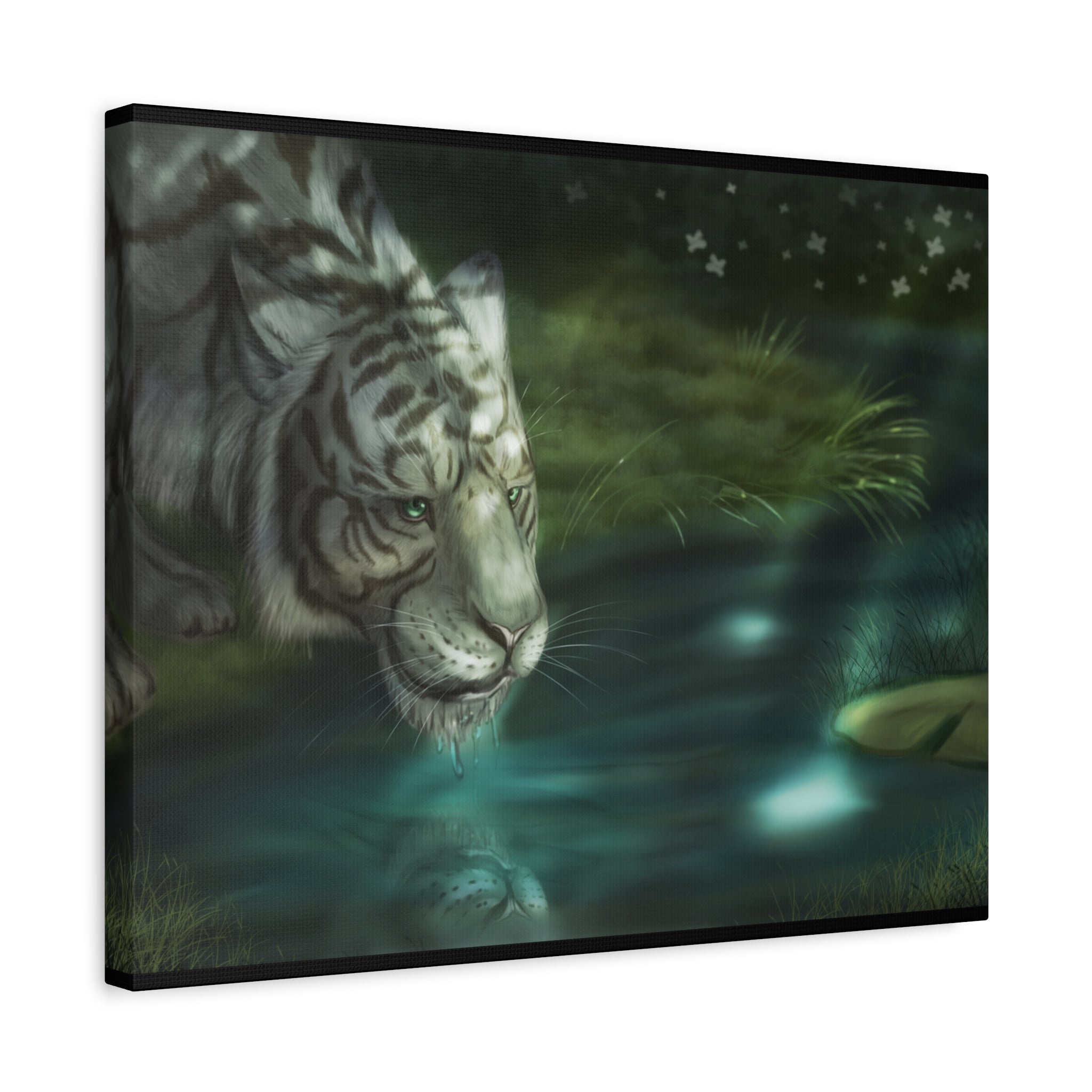 WaterTiger Canvas, Stretched, 1.25"