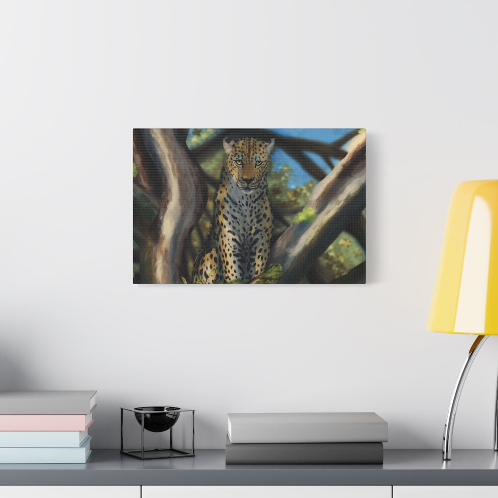 Cheetah Matte Canvas, Stretched, 1.25"