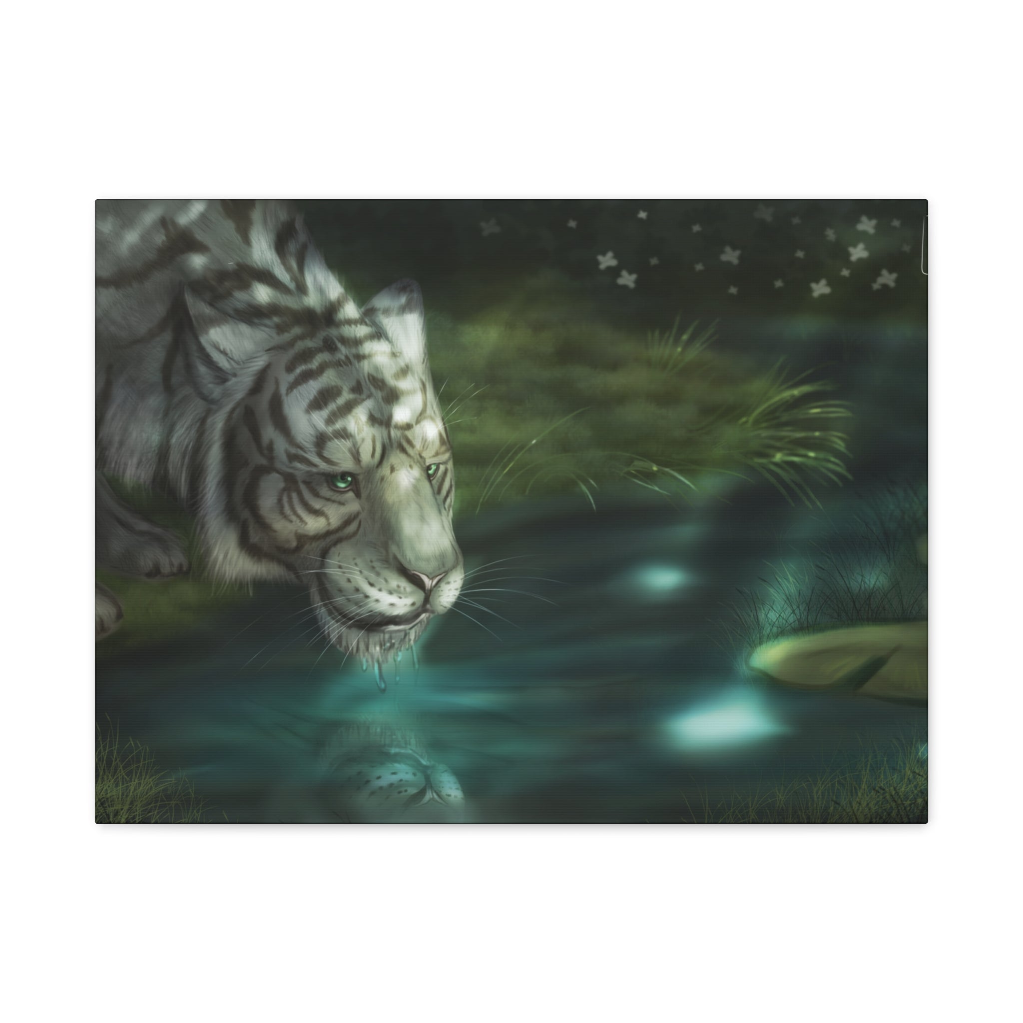 WaterTiger Canvas, Stretched, 1.25"