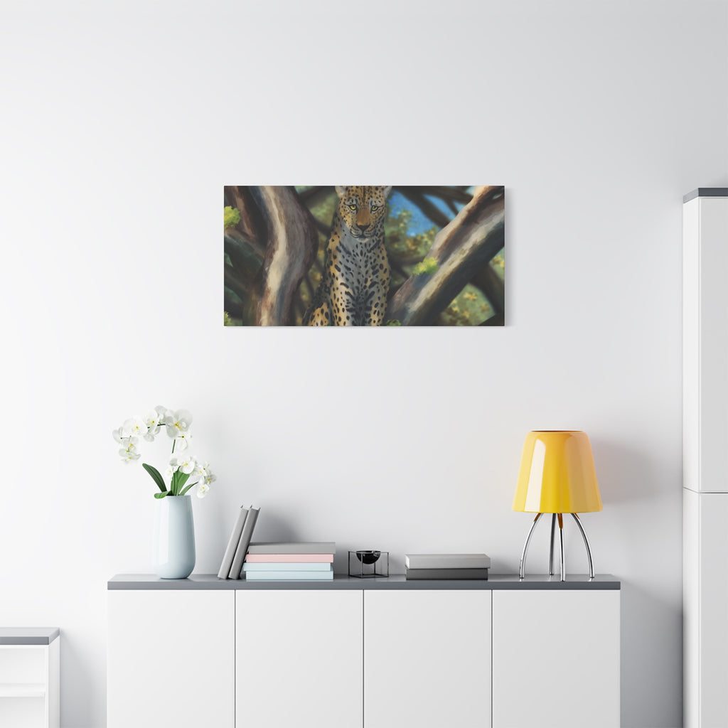 Cheetah Matte Canvas, Stretched, 1.25"