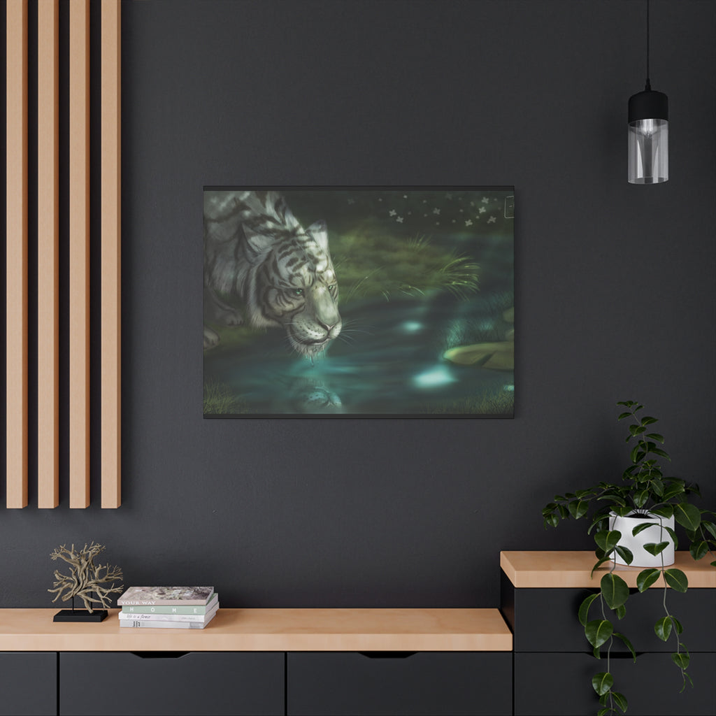 WaterTiger Canvas, Stretched, 1.25"