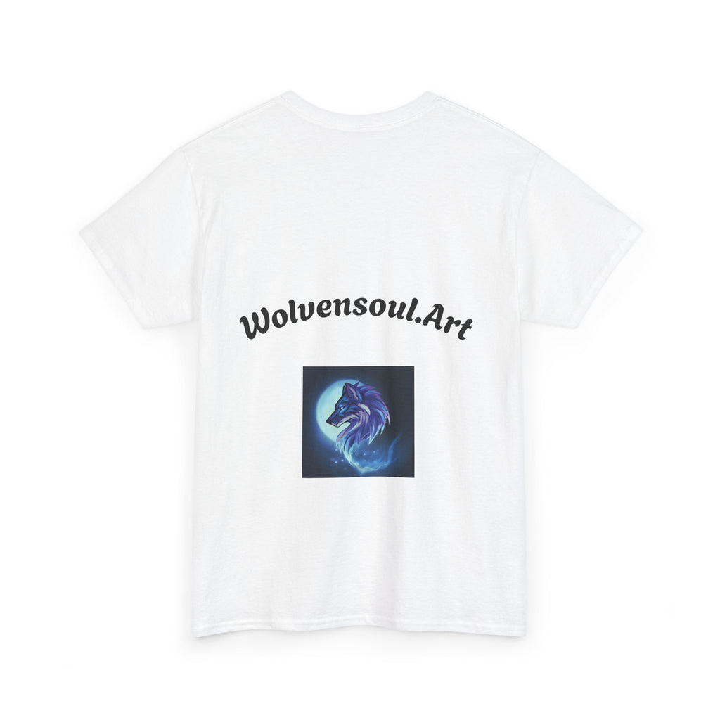 Stained Glass Phoenix Heavy Cotton Tee