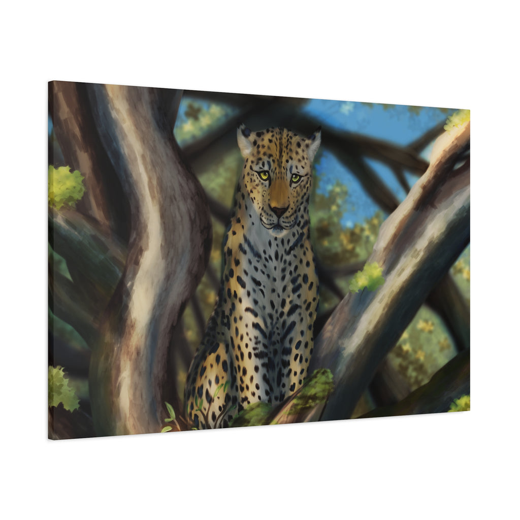 Cheetah Matte Canvas, Stretched, 1.25"