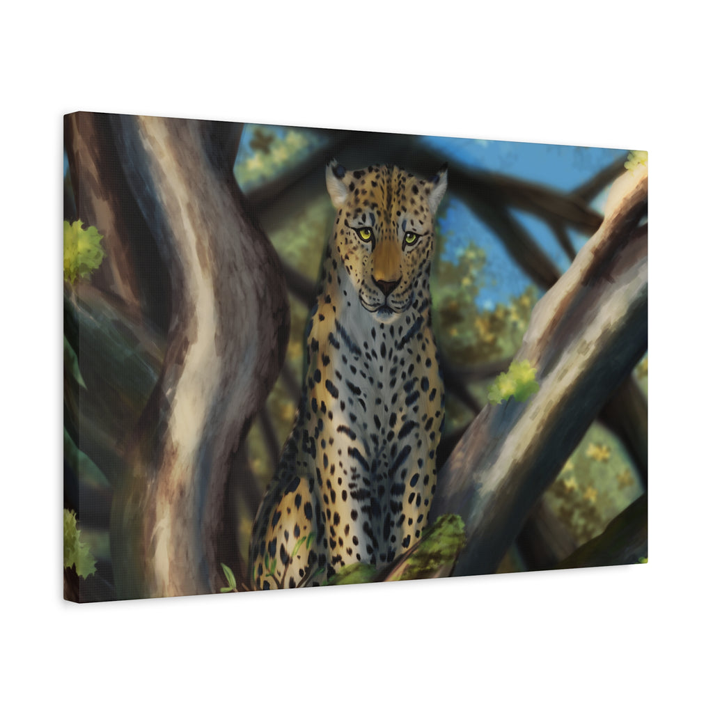 Cheetah Matte Canvas, Stretched, 1.25"