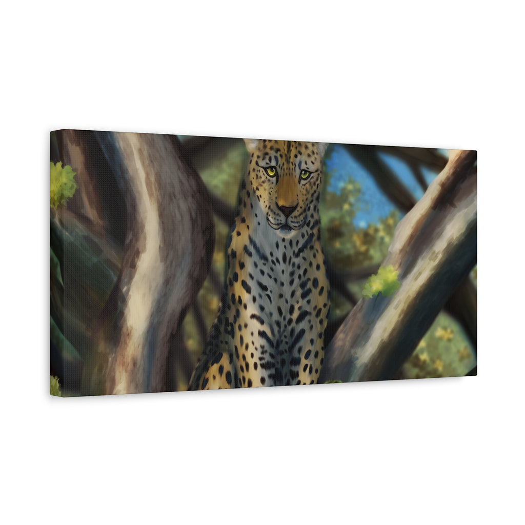 Cheetah Matte Canvas, Stretched, 1.25"