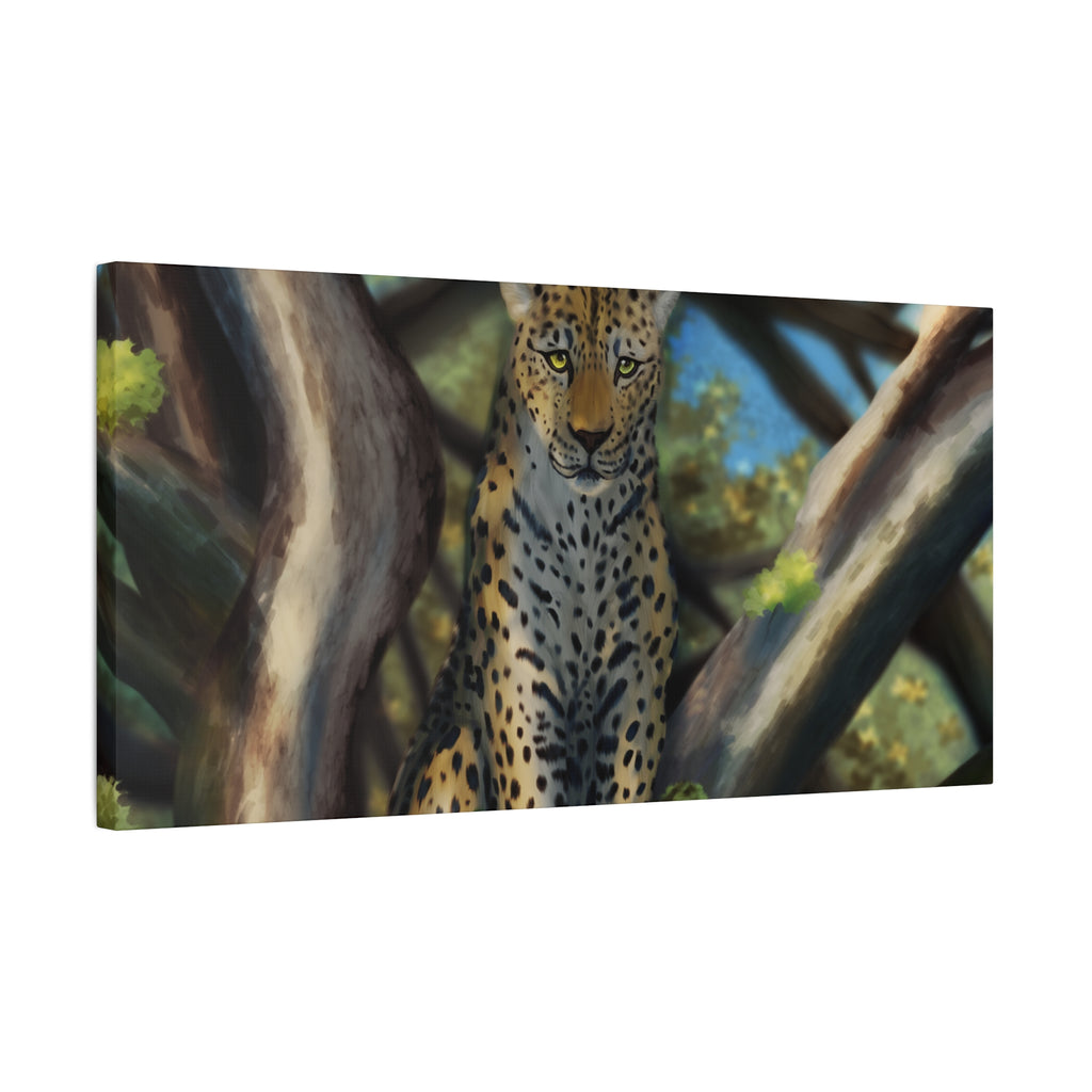 Cheetah Matte Canvas, Stretched, 1.25"