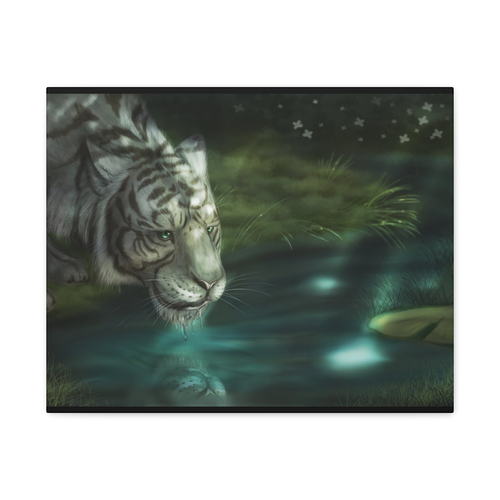 WaterTiger Canvas, Stretched, 1.25"