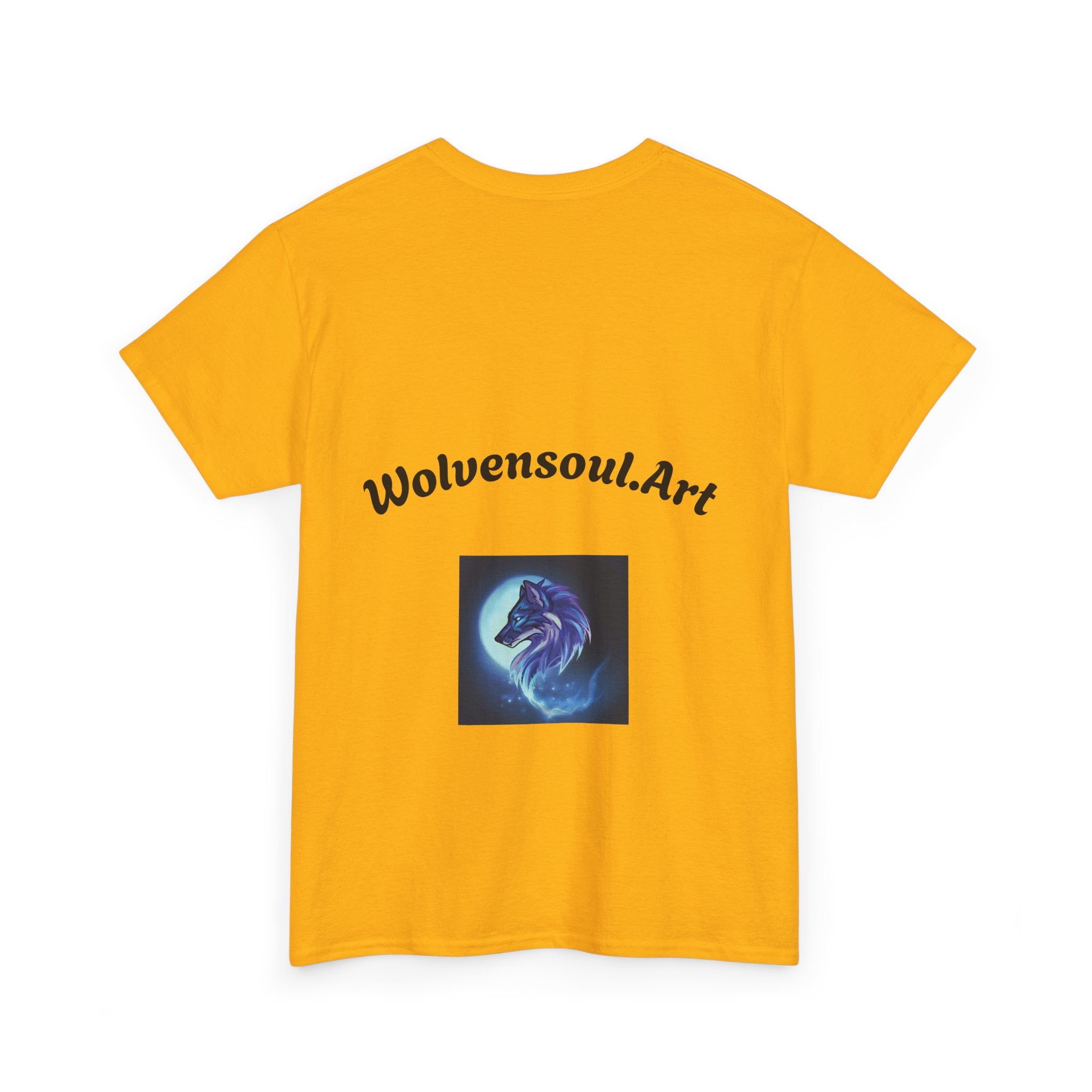 Stained Glass Phoenix Heavy Cotton Tee