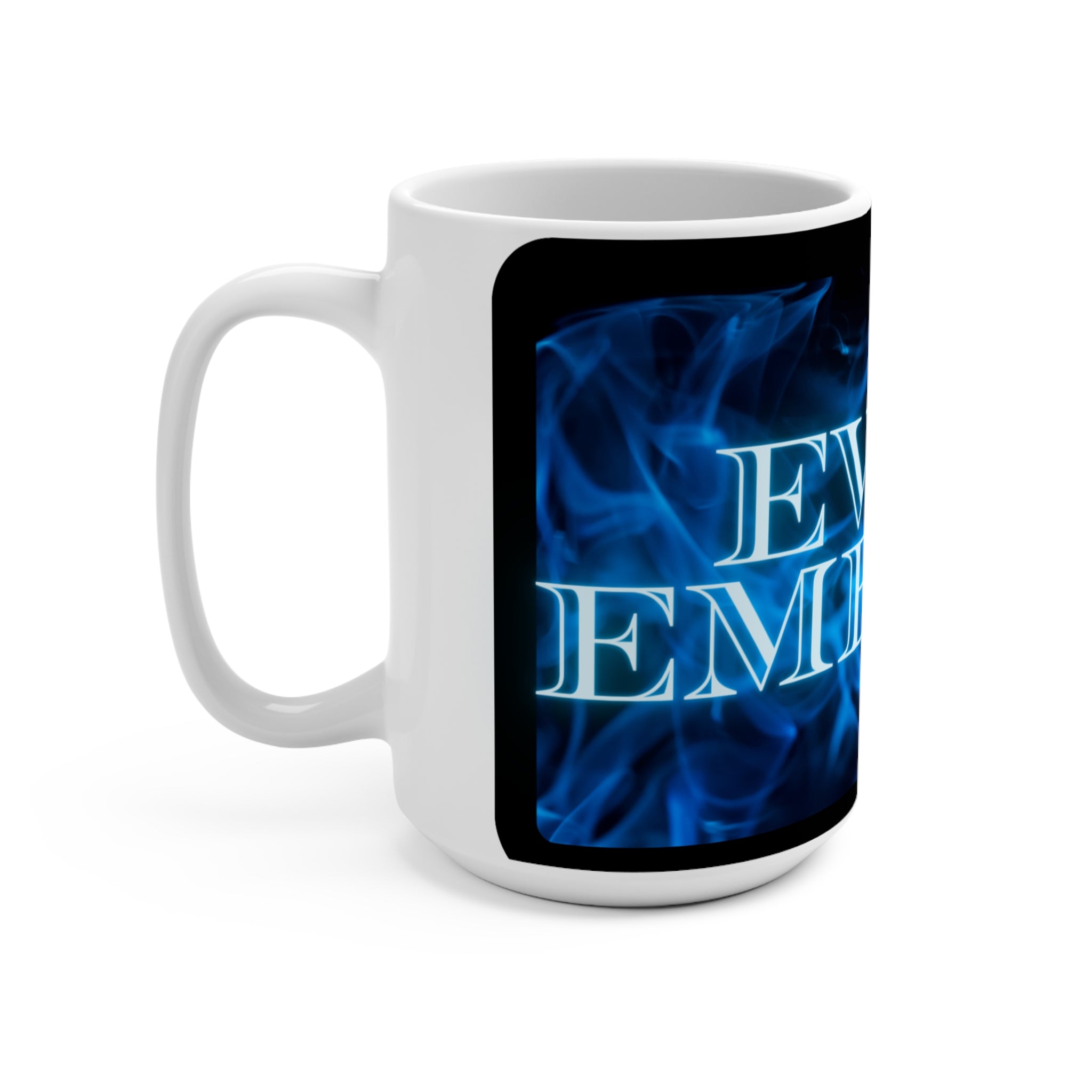 Forever Embers blue flame Mug 15oz