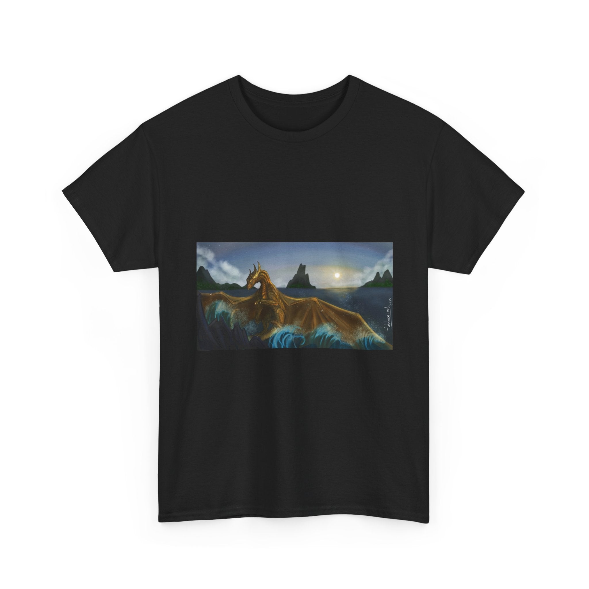 Water Dragon Heavy Cotton Tee
