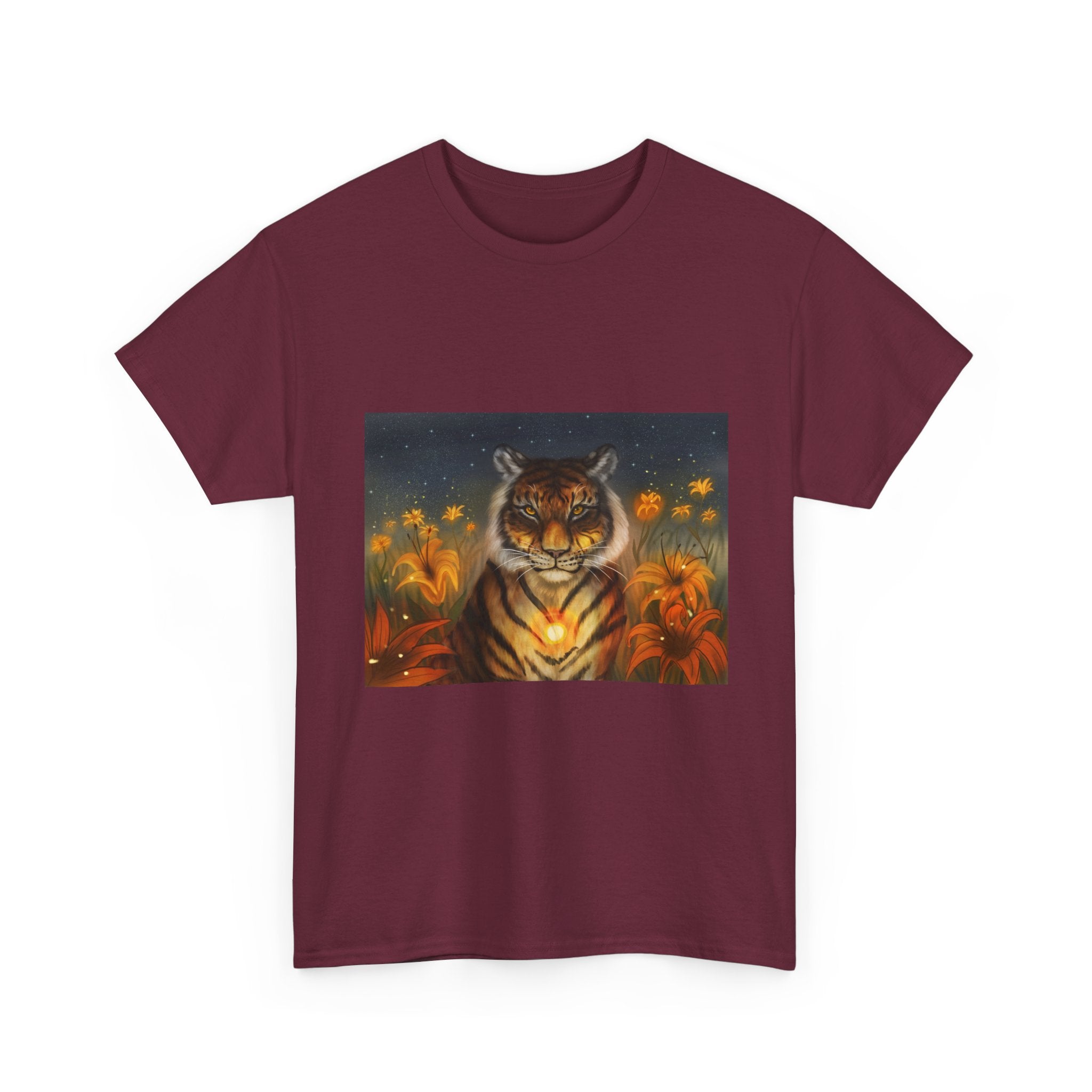 Tiger Lilies heavy Cotton Tee