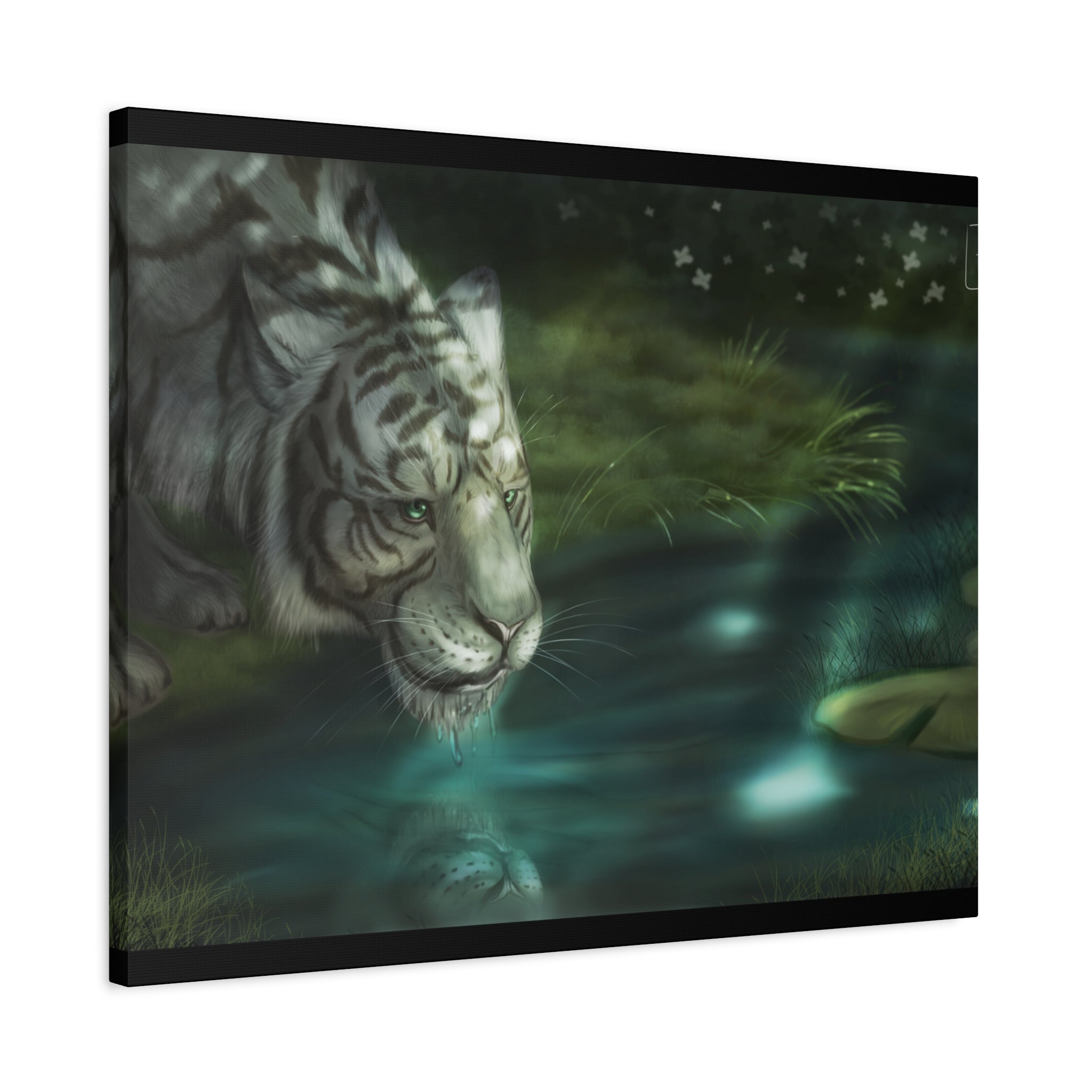 WaterTiger Canvas, Stretched, 1.25"